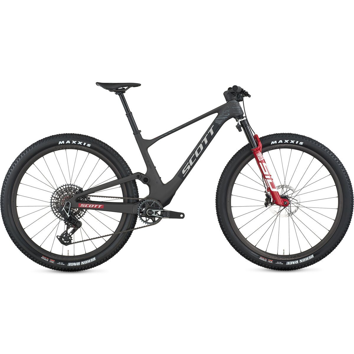 Image of Scott Spark RC World Cup X0 Transmission FA Mountain Bike Carbon Black, XL