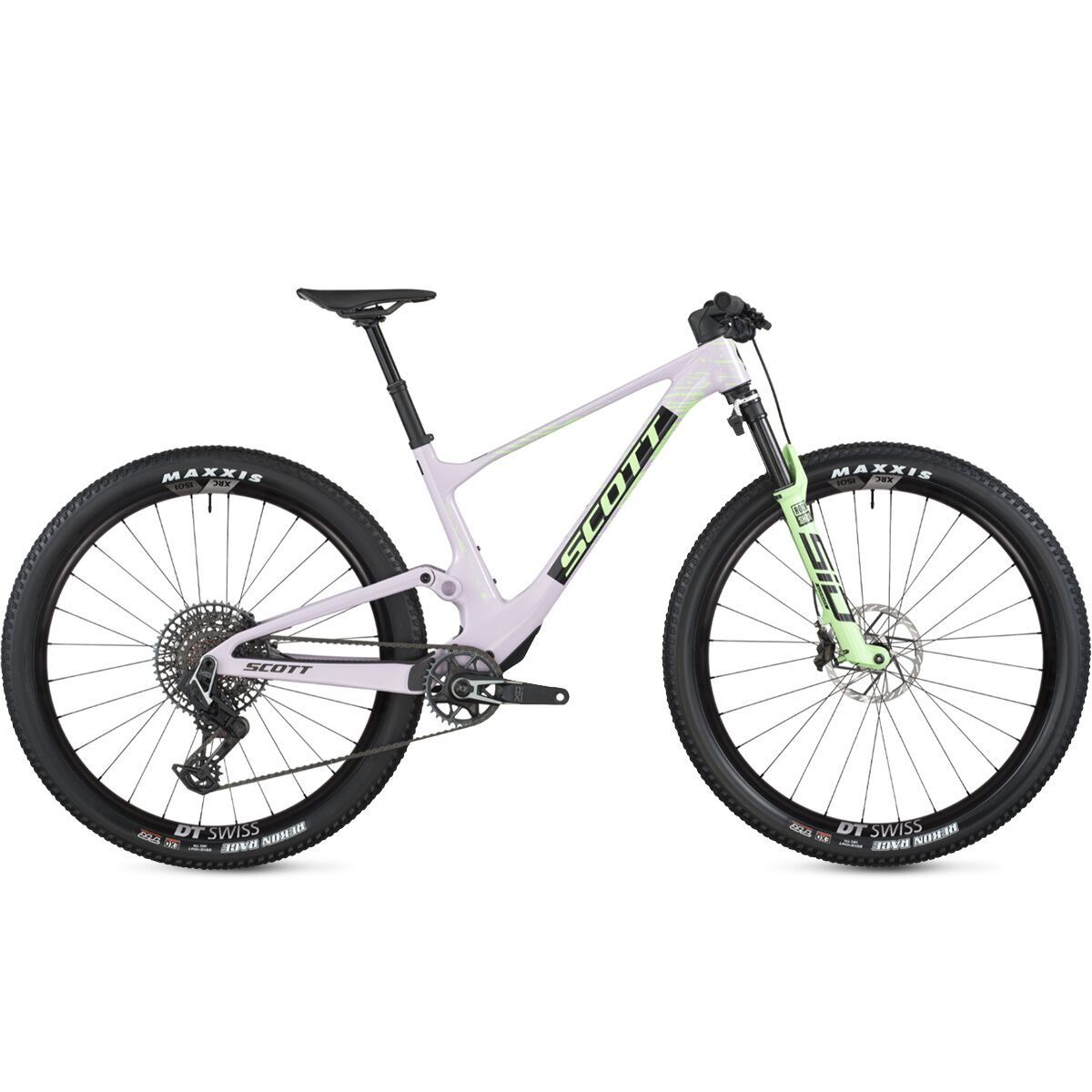 Image of Scott Spark RC World Cup X0 Transmission FA Mountain Bike Hush Purple, M