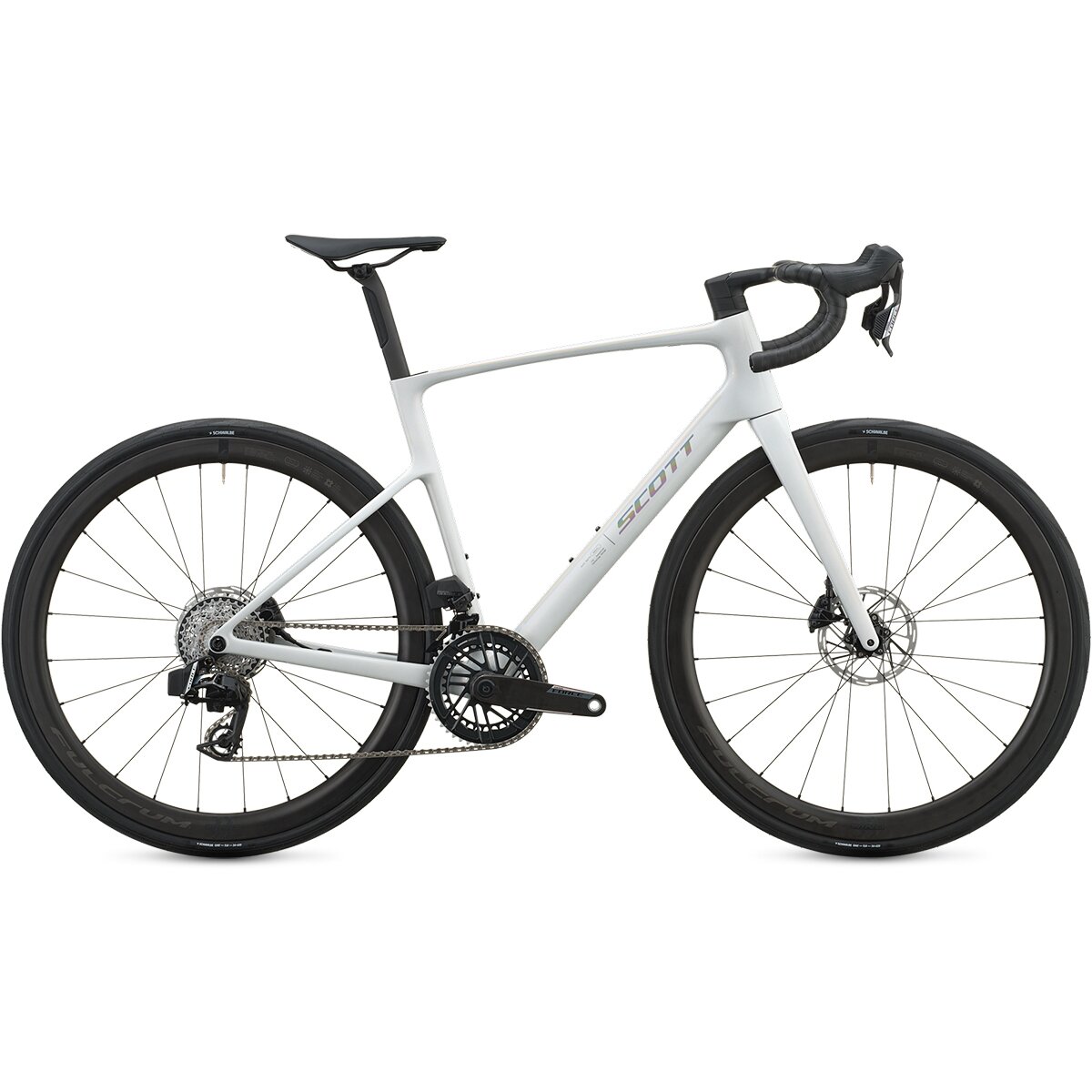 Scott Scott Addict 10 Force AXS Road Bike Rainbow White, 52 - $7999.99 at Backcountry.com