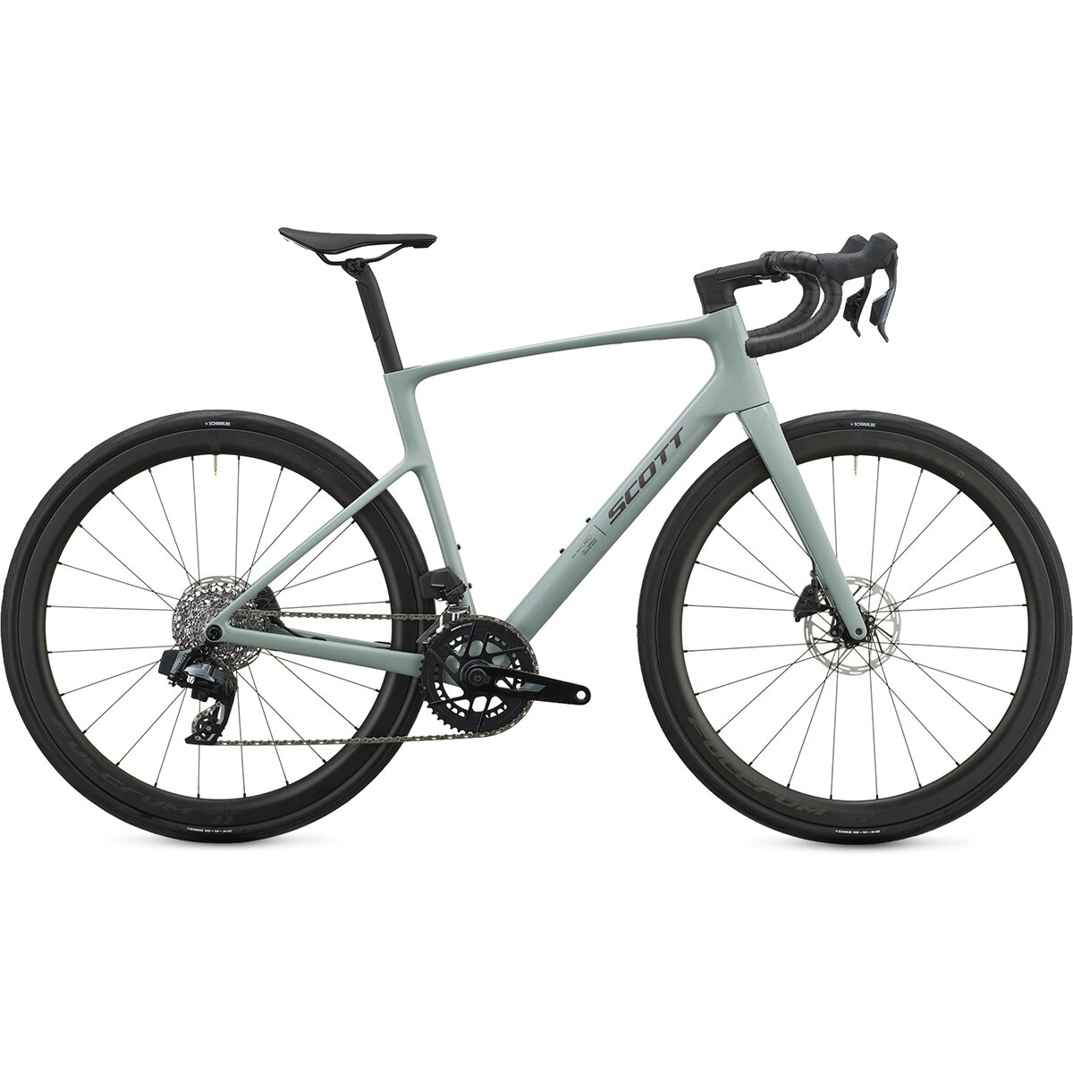 Scott Scott Addict 25 Rival AXS Road Bike Iron Grey, 52 - $5999.99 at Backcountry.com