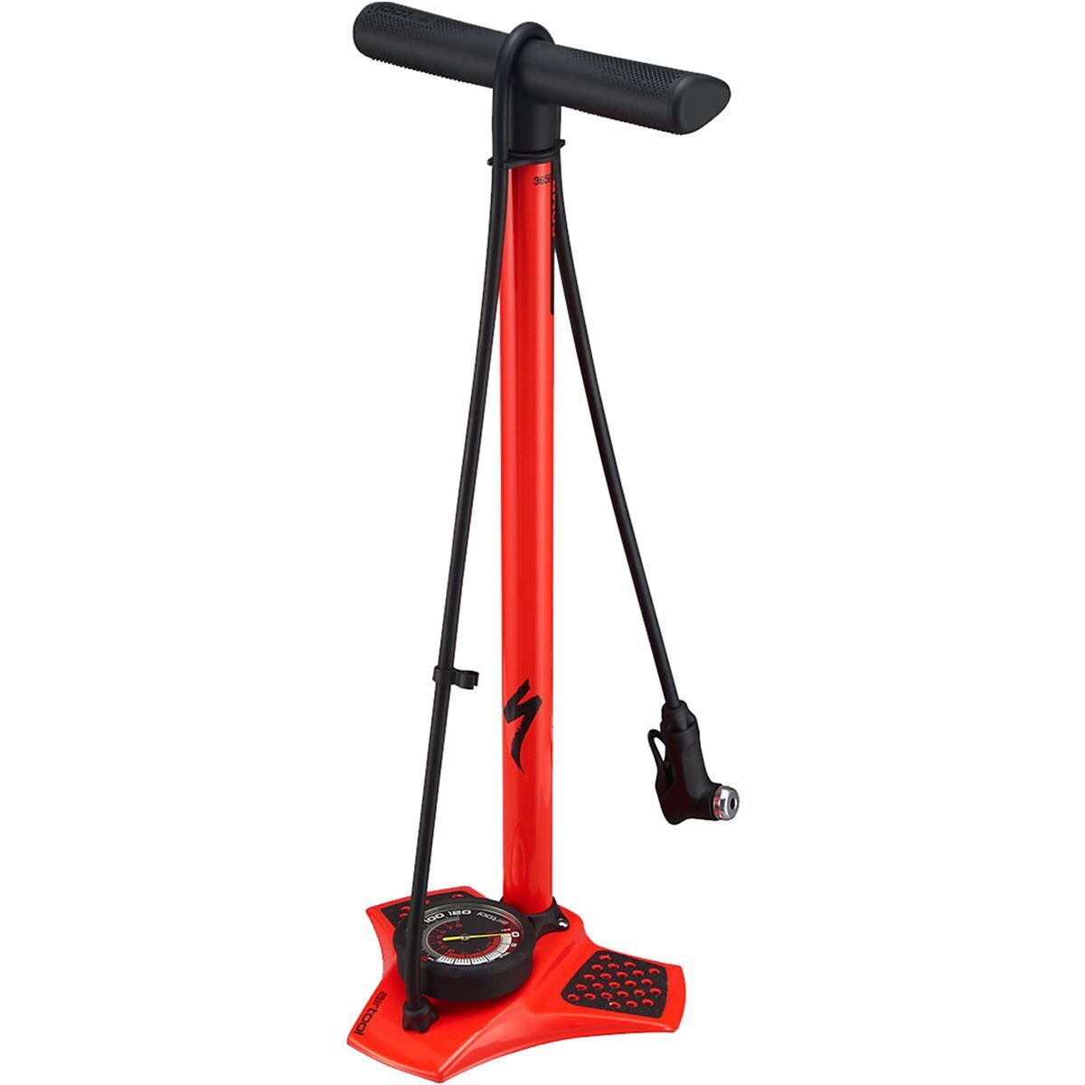 Image of Specialized Air Tool Comp Floor Pump Rocket Red, One Size
