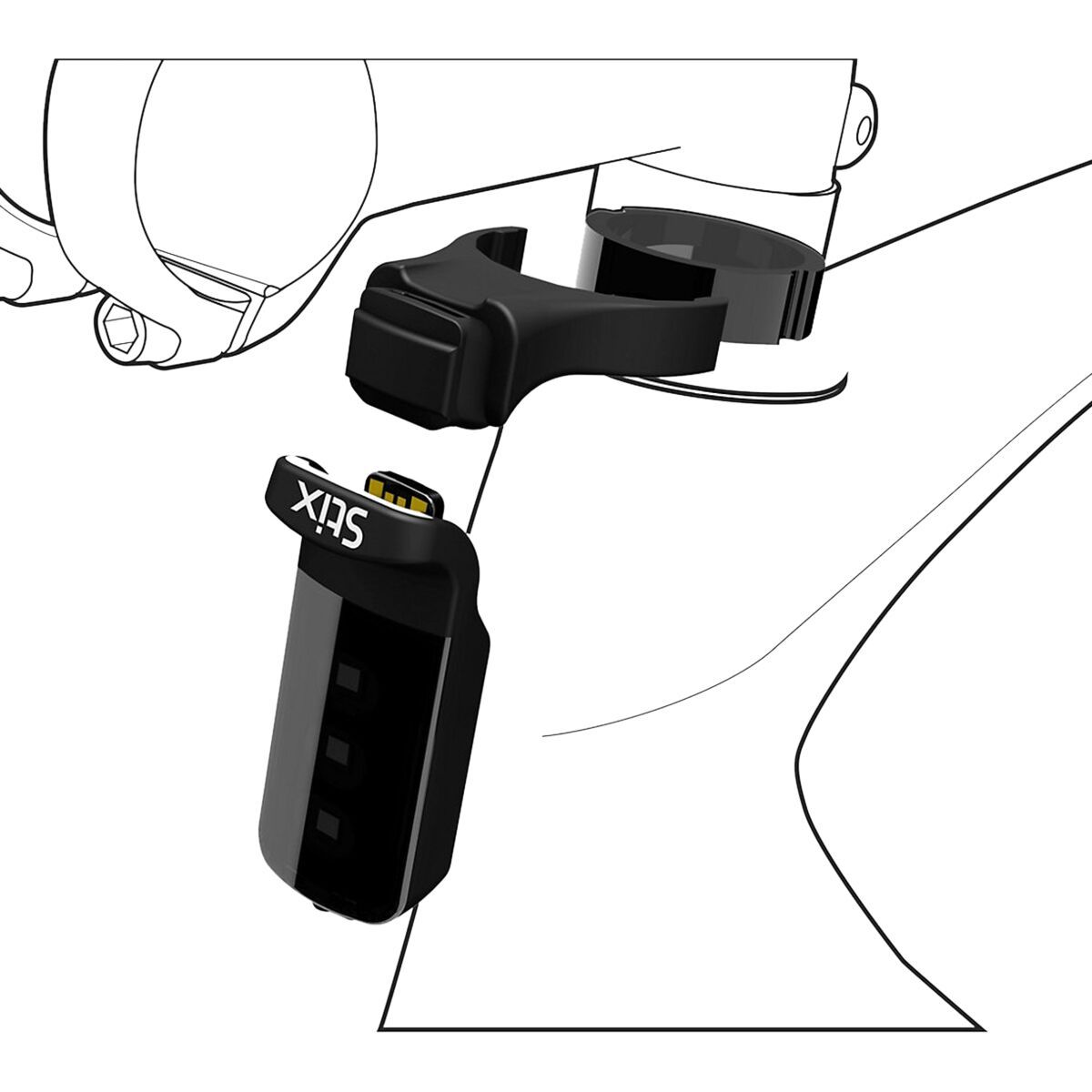 Image of Specialized Stix Light Mount Headset Spacer Mount, One Size