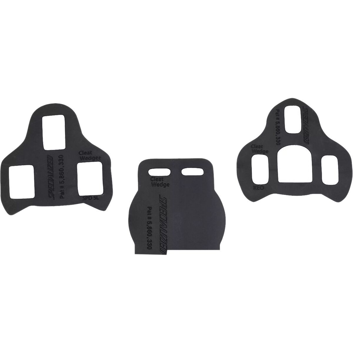 Image of Specialized Body Geometry Cleat Wedge Black, SPEEDPLAY