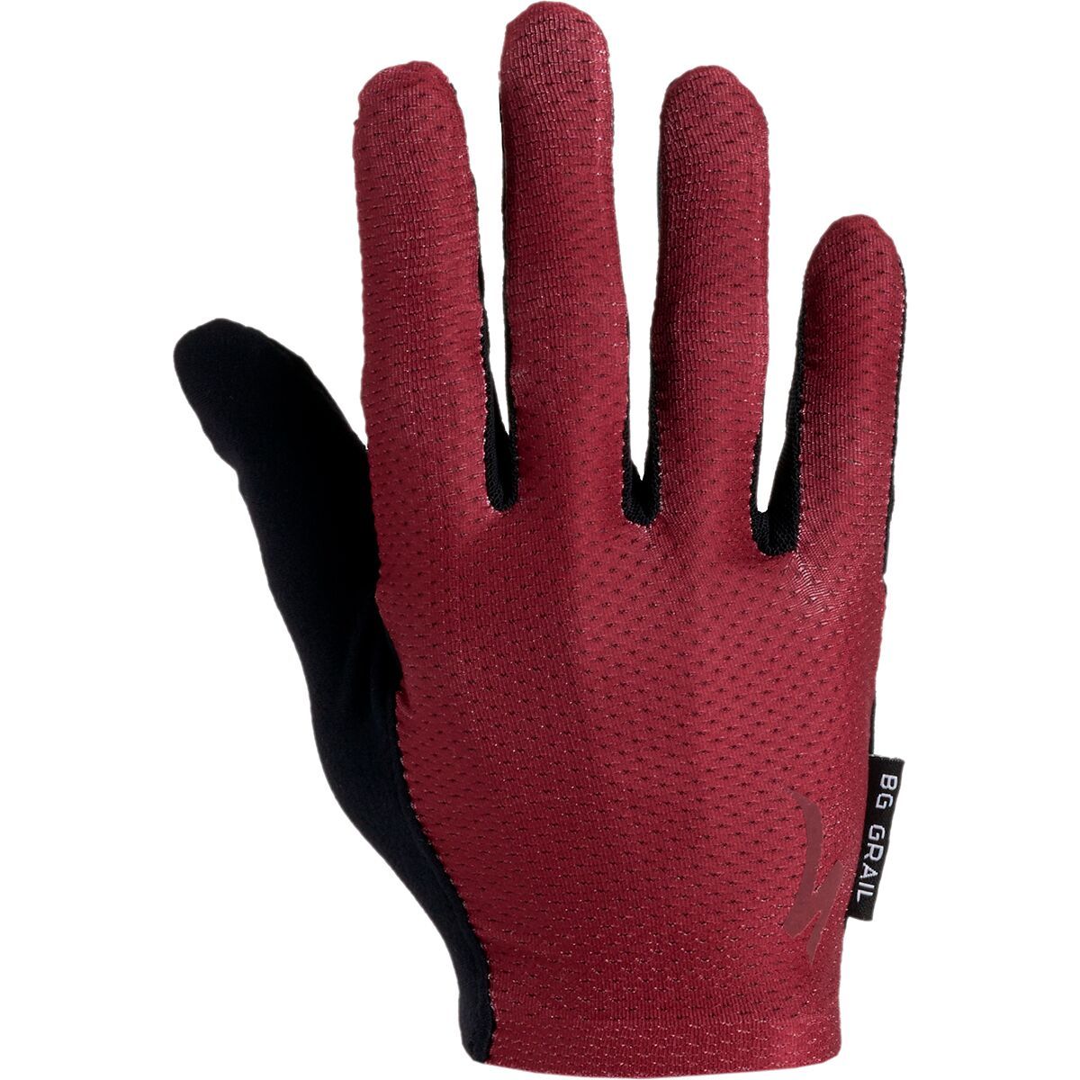 Image of Specialized Body Geometry Grail Long Finger Glove - Women's Garnet Red, M