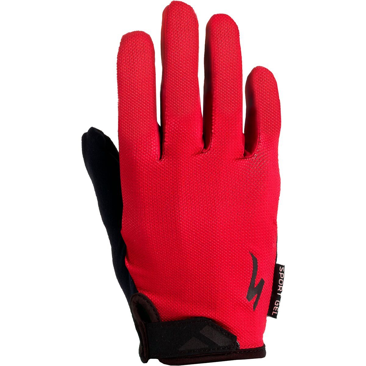 Image of Specialized Body Geometry Sport Gel Long Finger Glove - Men's Vivid Red, S