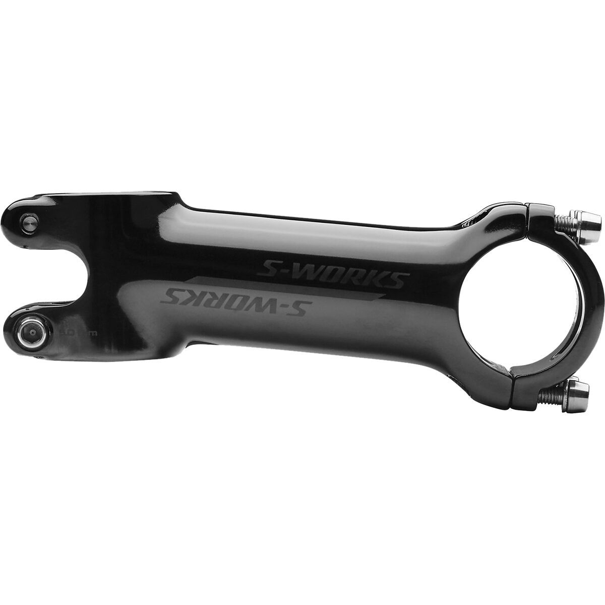 Image of Specialized S-Works SL Stem With Expander Plug Polish Black, 31.8mm x 130mm/12 Degree