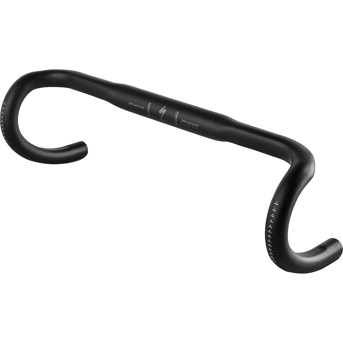 Image of Specialized Expert Alloy Shallow Bend Handlebar Black/Charcoal, 38cm