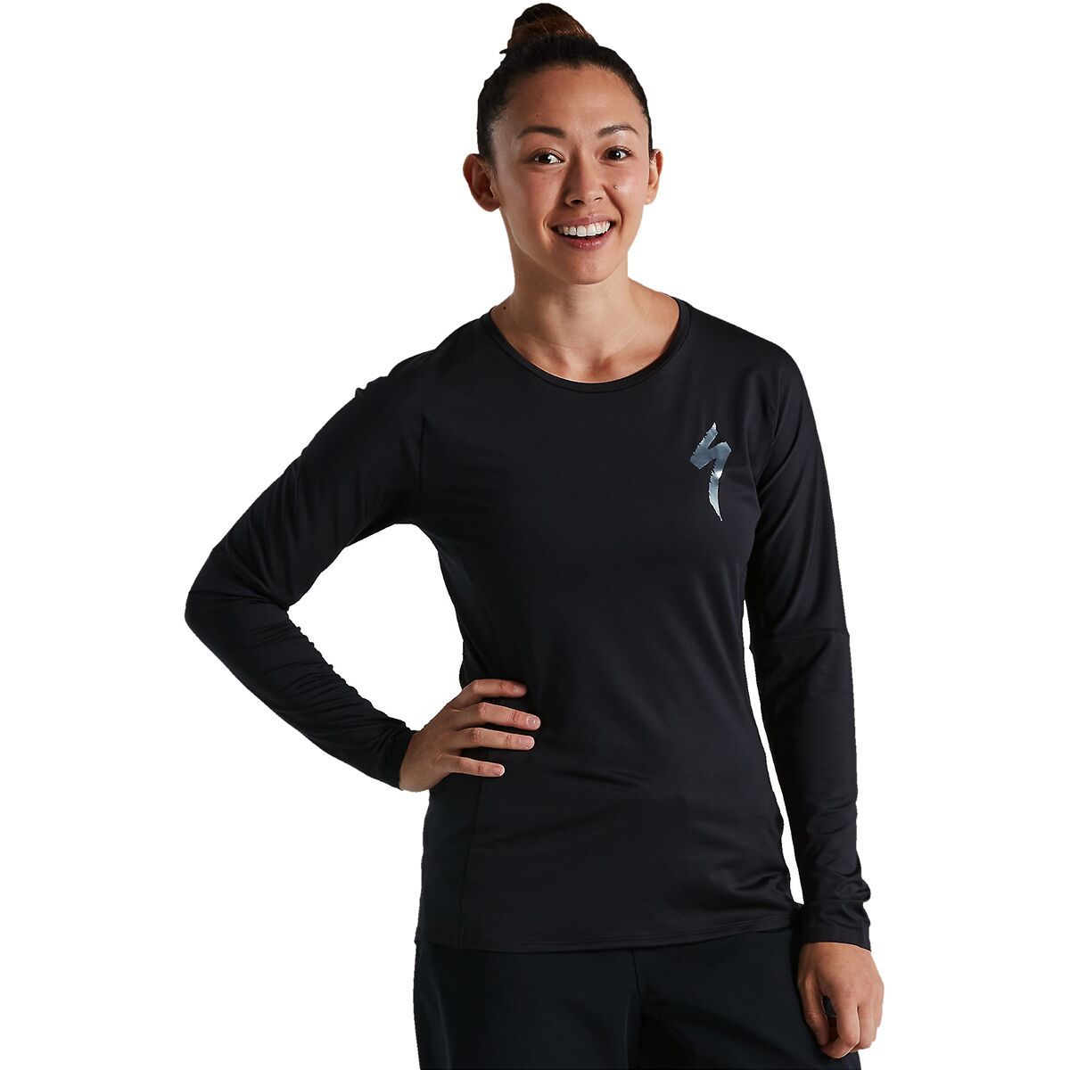 Image of Specialized Trail Air Long-Sleeve Jersey - Women's Black, S