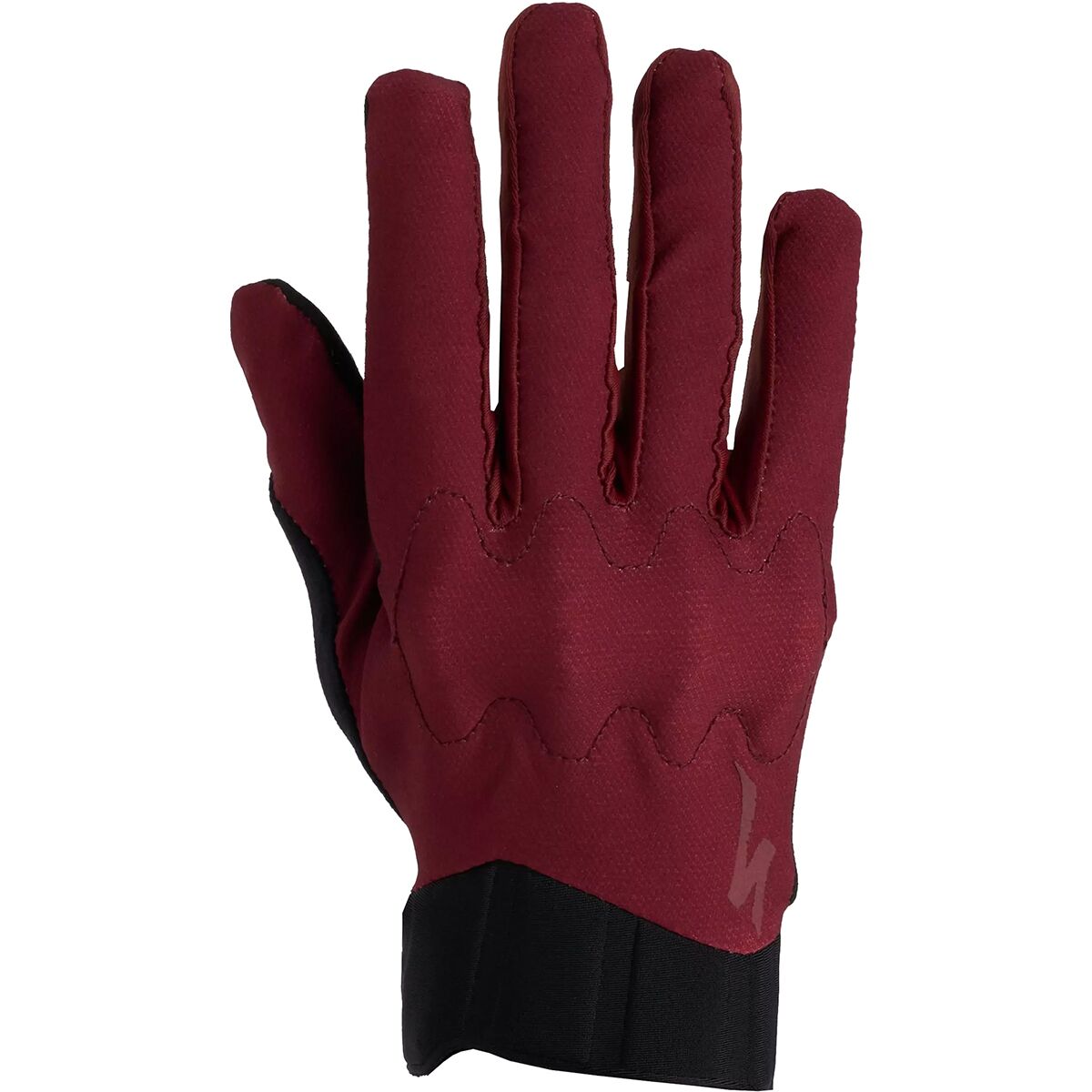 Image of Specialized Trail D3O Long Finger Glove - Men's Garnet Red, XL