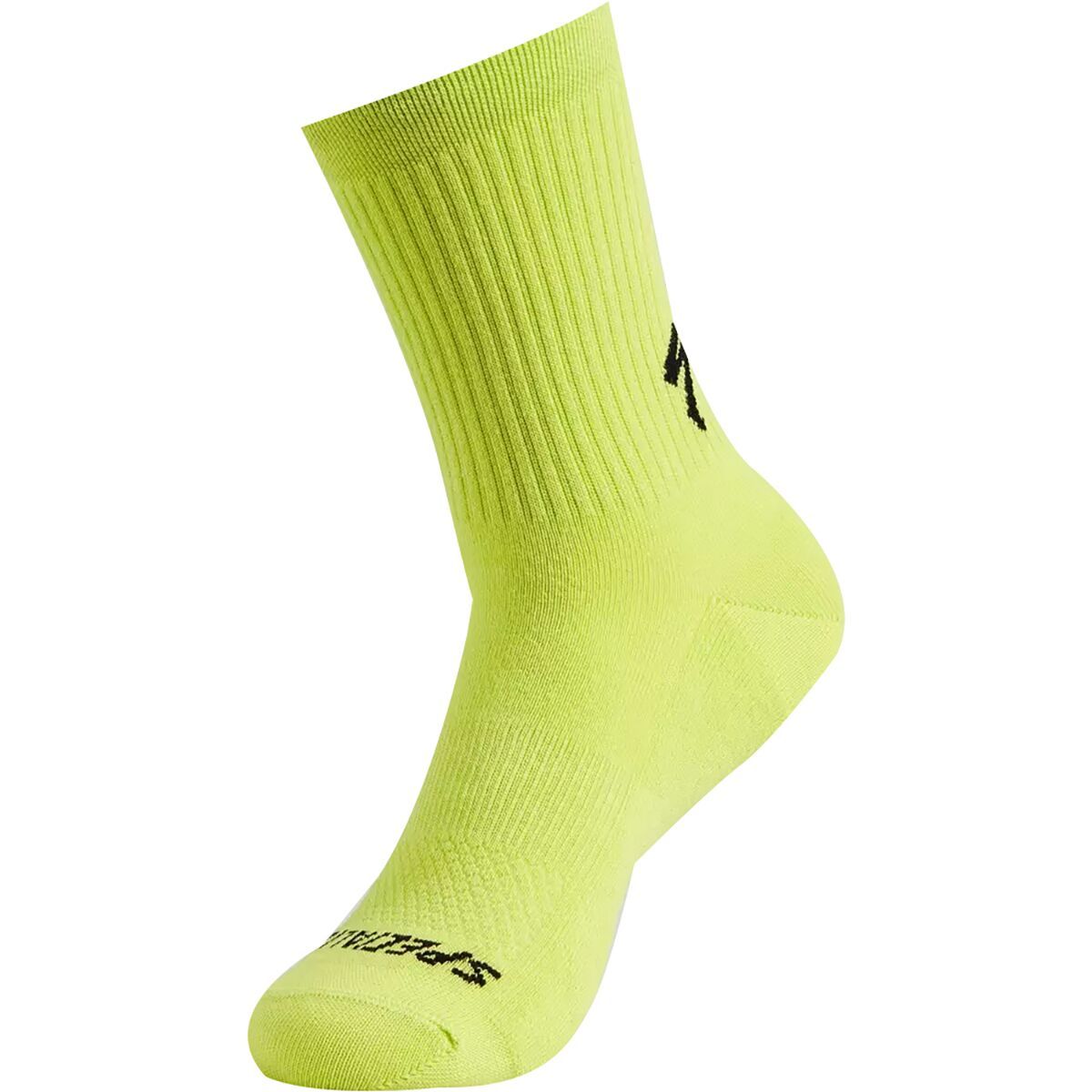 Image of Specialized Cotton Tall Sock Hyper Green, XL