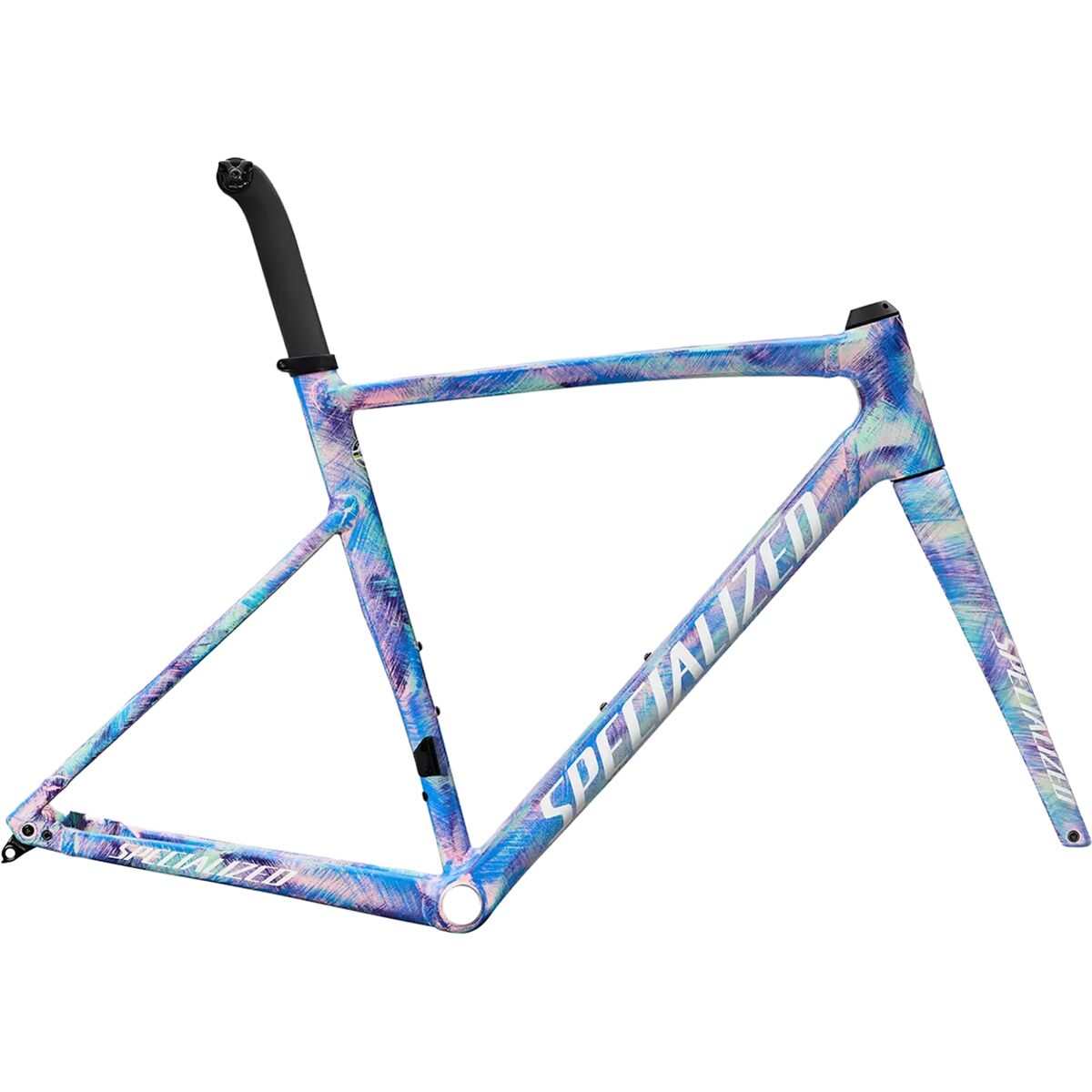 Image of Specialized Allez Sprint Disc Road Frameset Multi-Color Dry Brush/White, 49