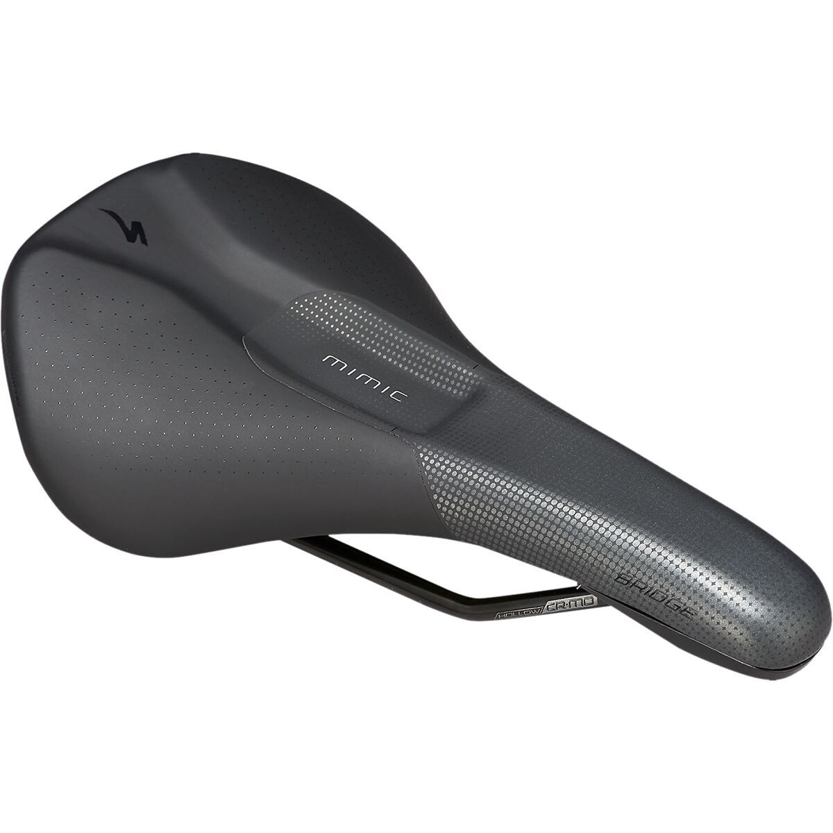 Image of Specialized Bridge Comp Saddle + MIMIC Black, 155mm