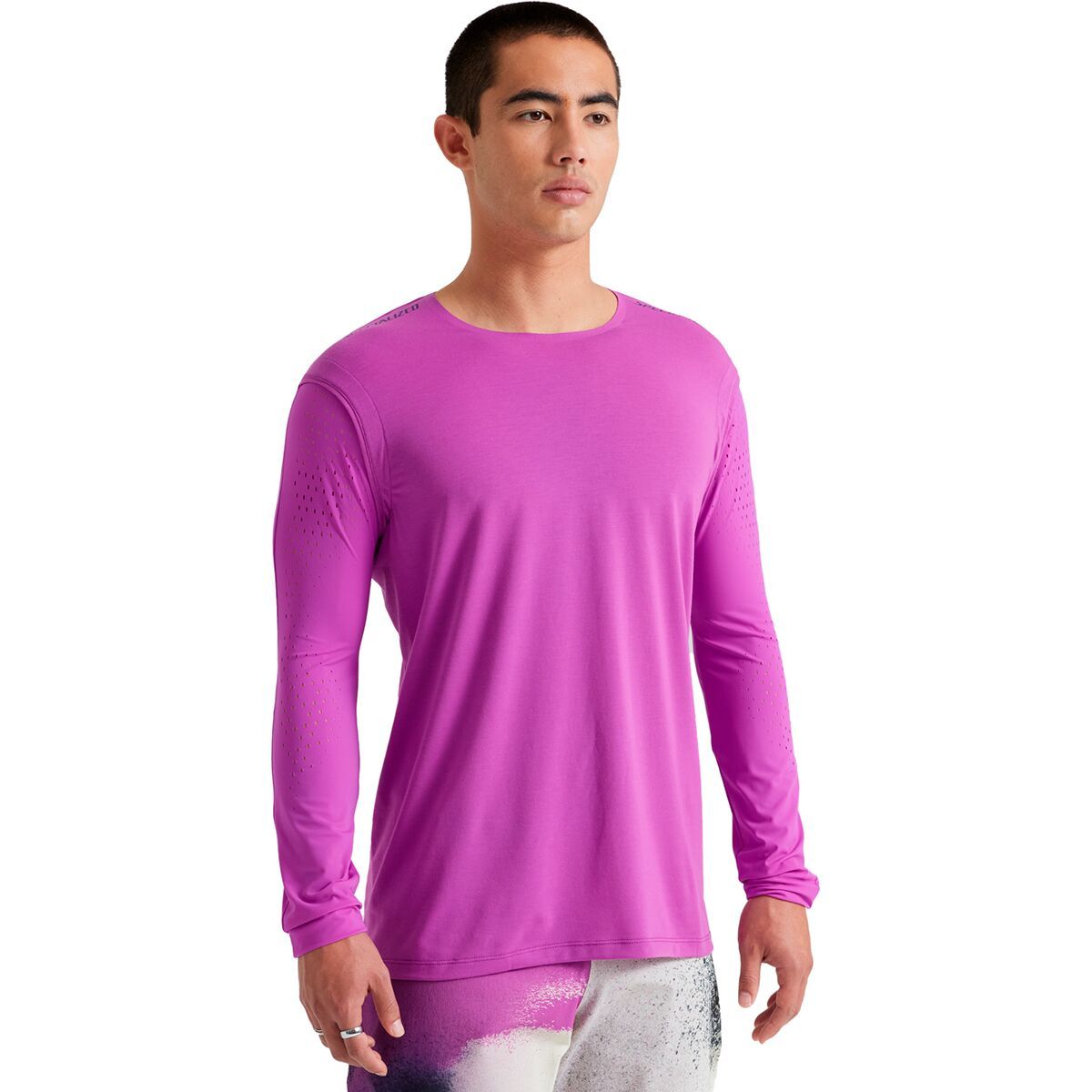 Image of Specialized Gravity Race Long-Sleeve Jersey - Men's Purple Orchid, M