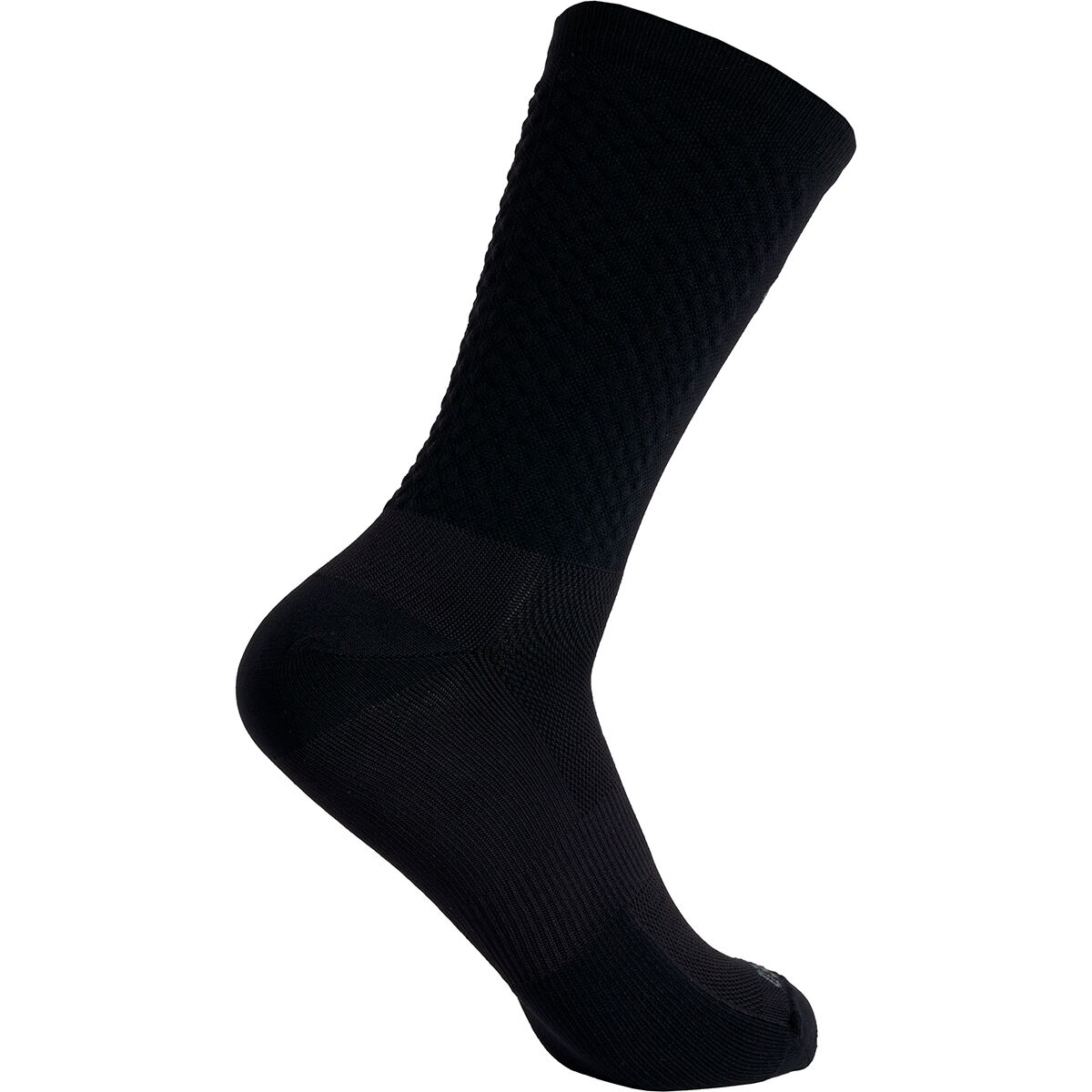 Image of Specialized Kinetic Knit Tall Sock Black/Silver, M