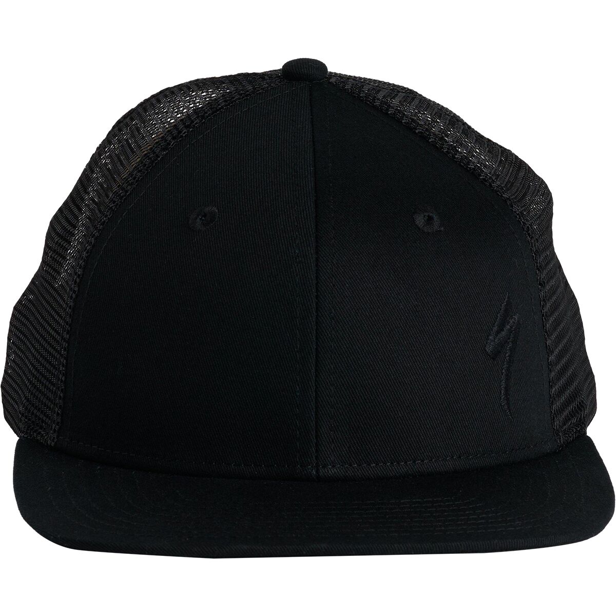 Image of Specialized S-Logo Trucker Hat Black/Black, One Size