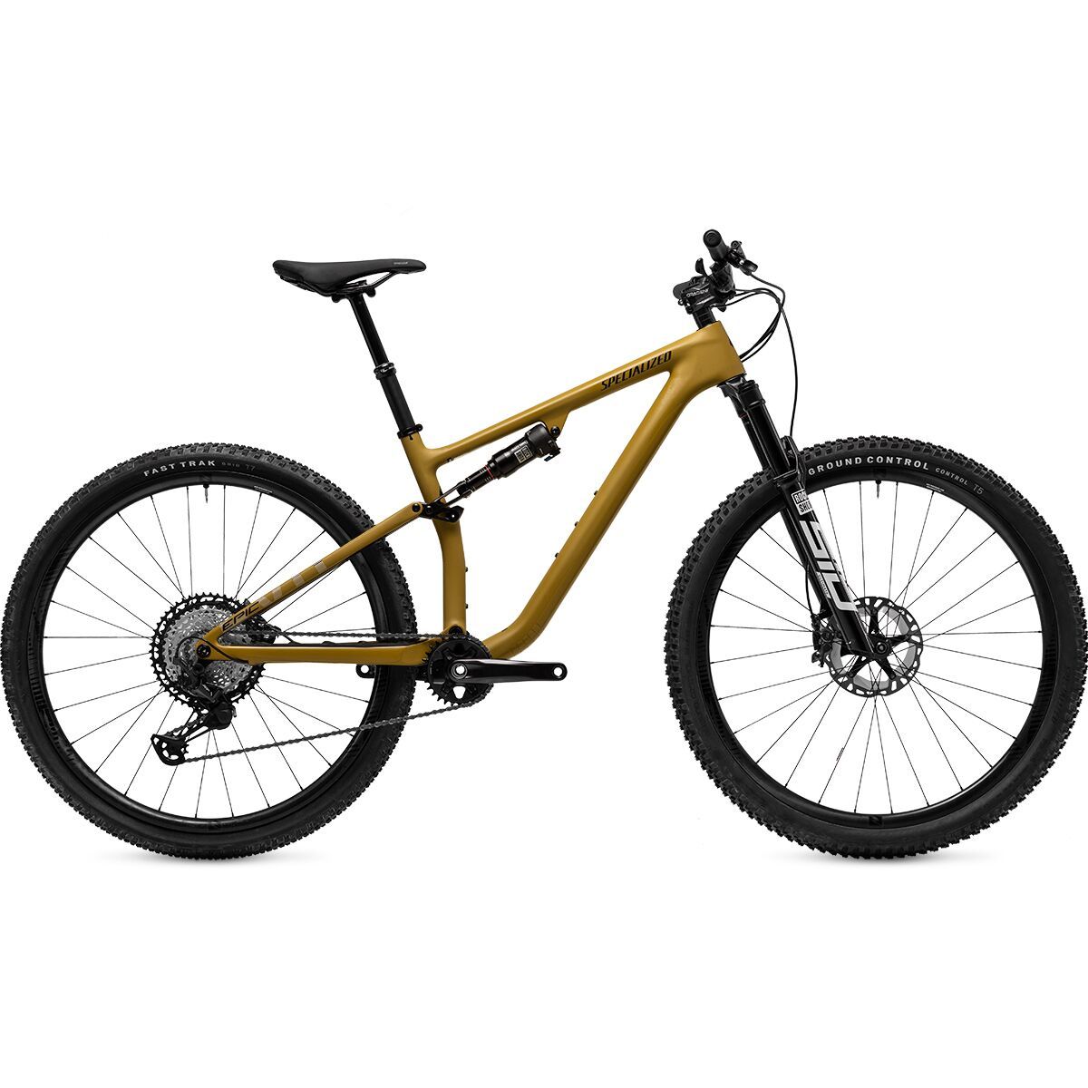 Image of Specialized Epic Evo XT Exclusive Carbon Wheel Mountain Bike Harvest Gold/Black, M