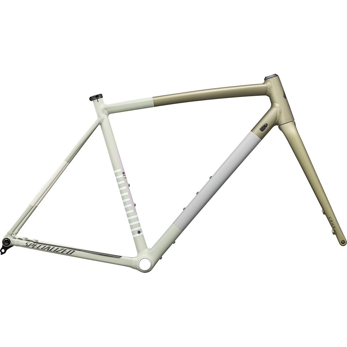 Image of Specialized Crux DSW Frameset Satin Metallic Spruce/Birch/Smoke, 54cm