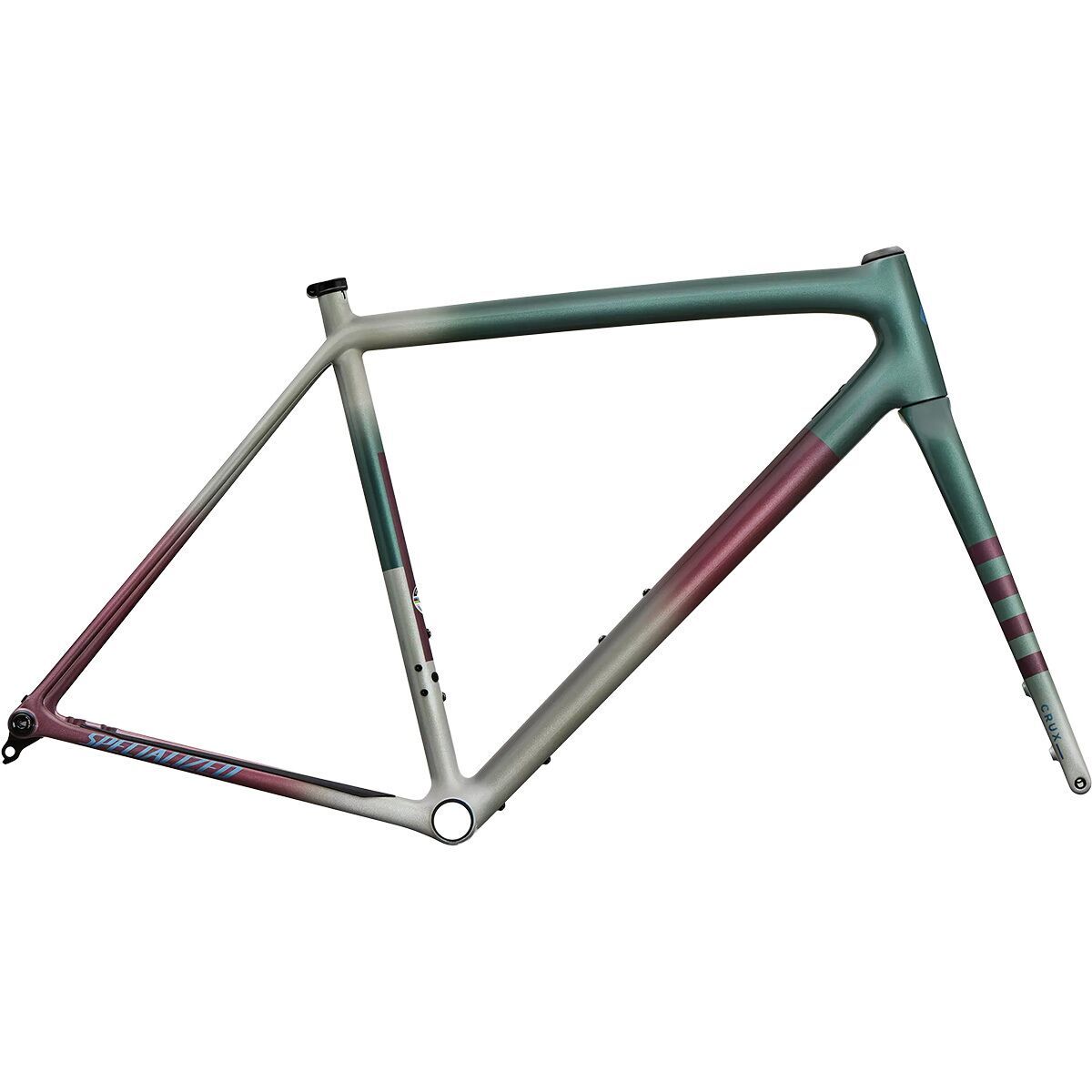 Image of Specialized Crux 10r Frameset Dolomite/Fjord Metallic/Quartz Metallic, 49