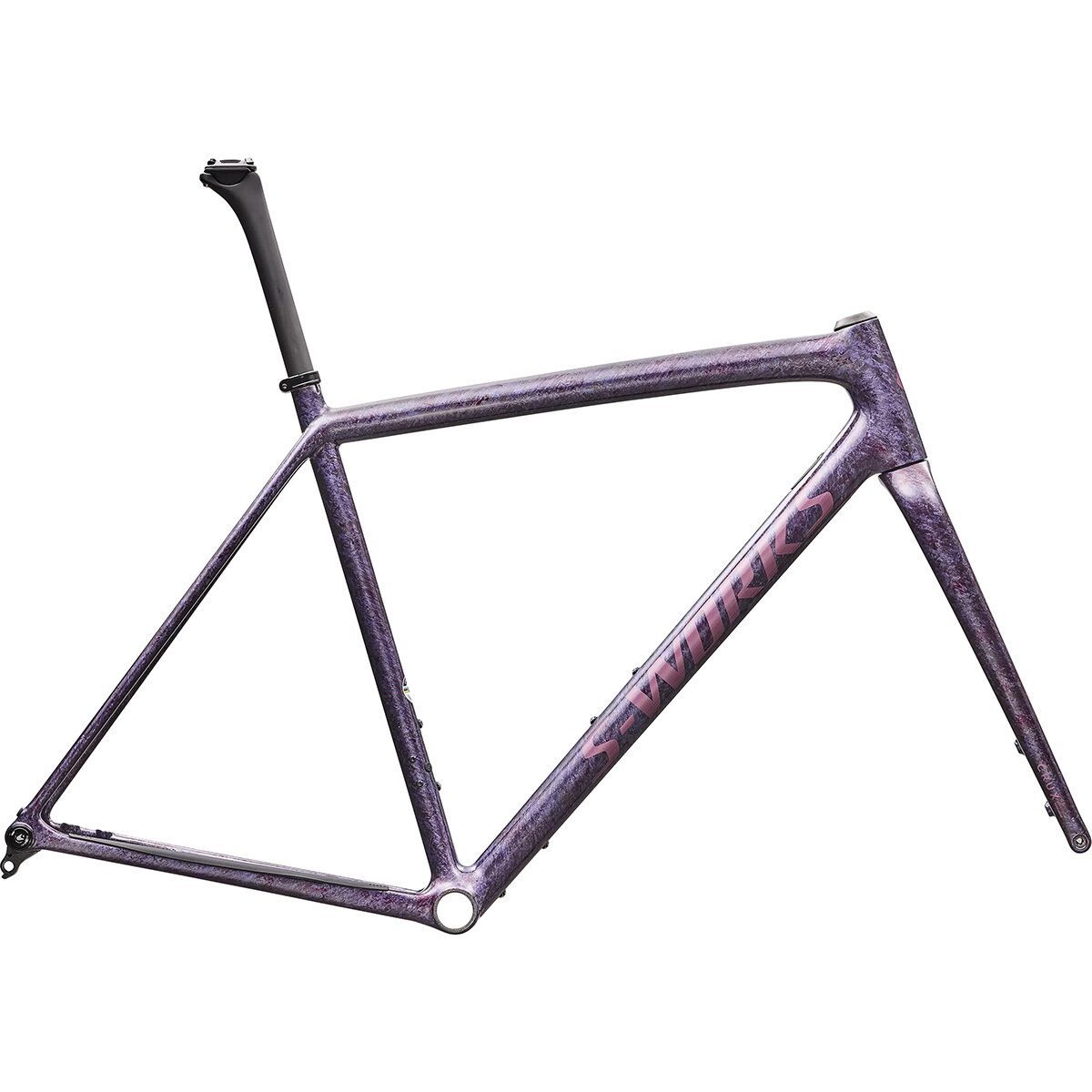 Image of Specialized S-Works Crux Frameset Nebula Metallic/Quartz Metallic, 56