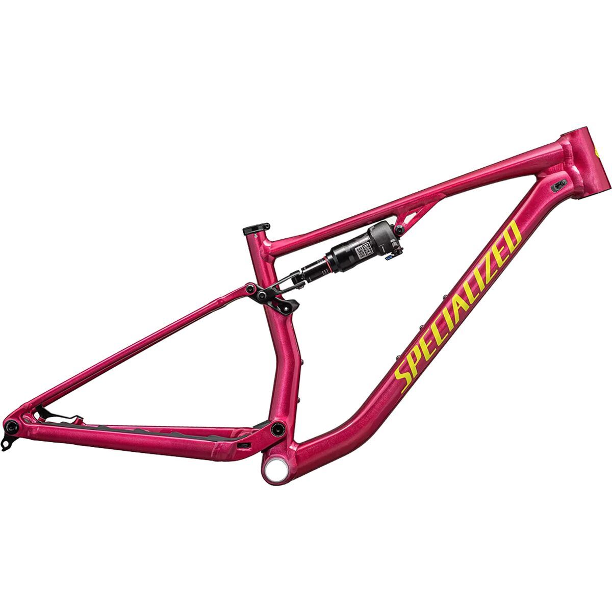 Image of Specialized Chisel Frameset Gloss Rebel Pink Tint Organic Brushed, S