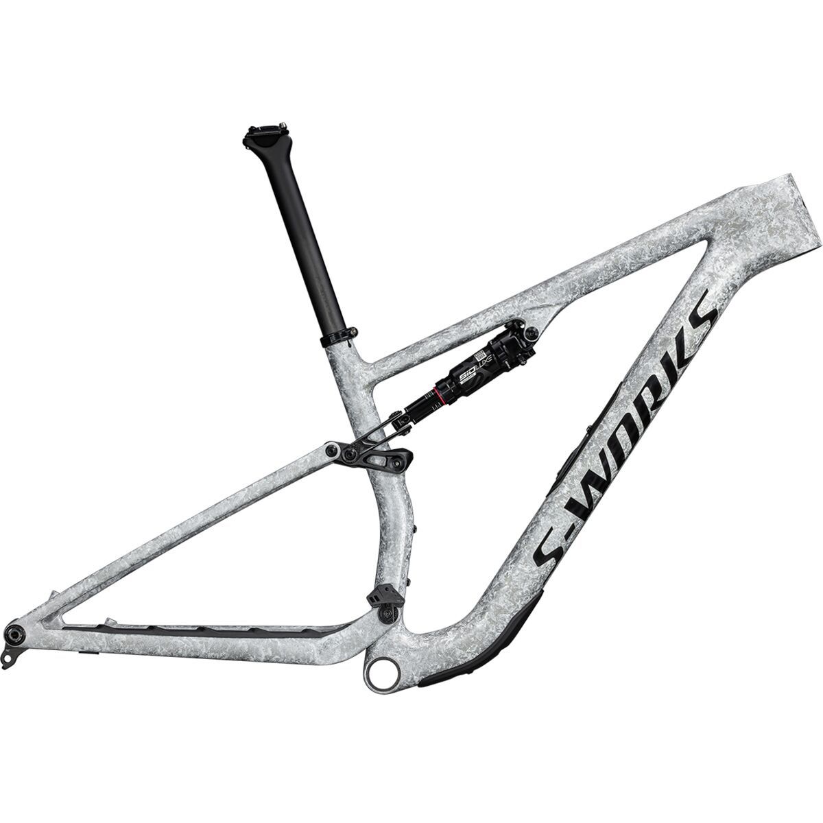 Image of Specialized S-Works Epic 8 Frame Dune White/Dolomite Metallic/Black, XL