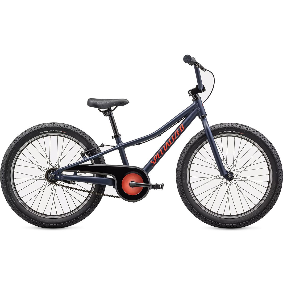 Image of Specialized Riprock Coaster 20in - Kids' Satin Deep Marine/Fiery Red, One Size