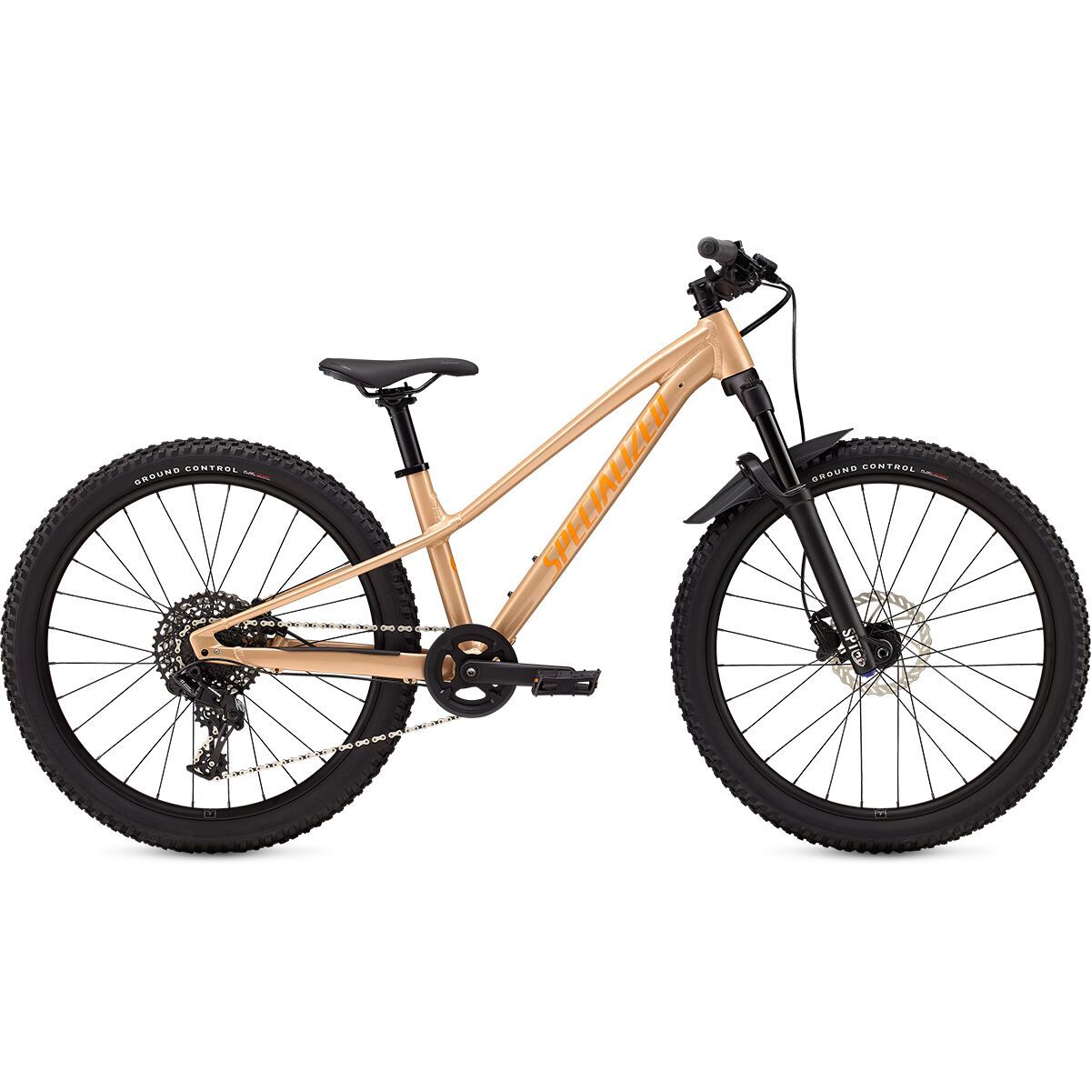 Image of Specialized Riprock Comp 24in - Kids' Gloss Photon Tint Over Flake Silver, 24in