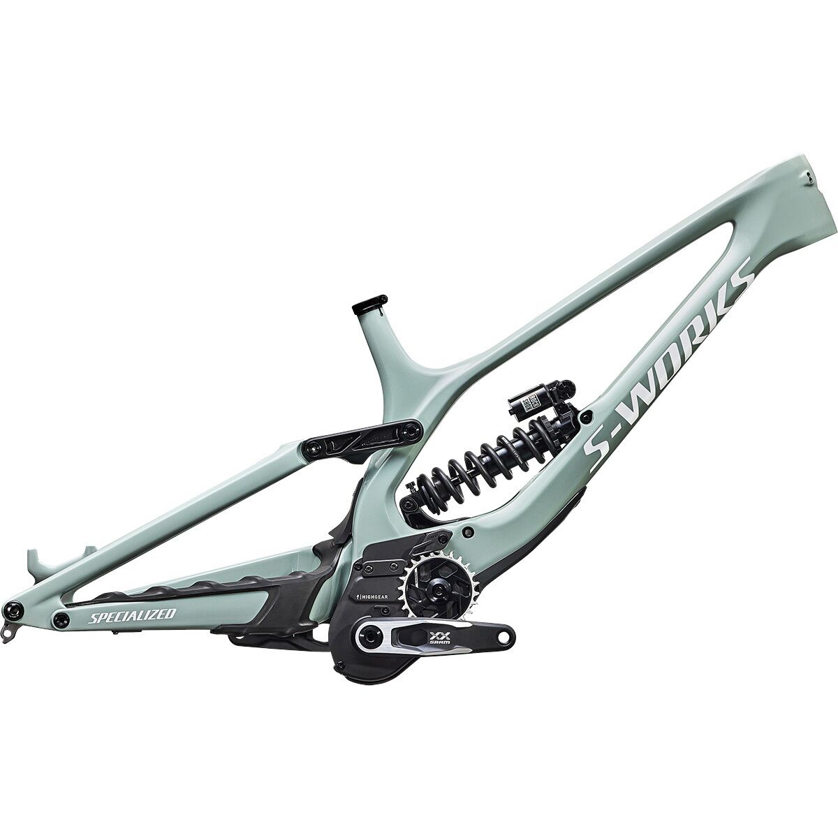 Image of Specialized S-Works Demo 11 Frame Gloss Agave Grey, S3