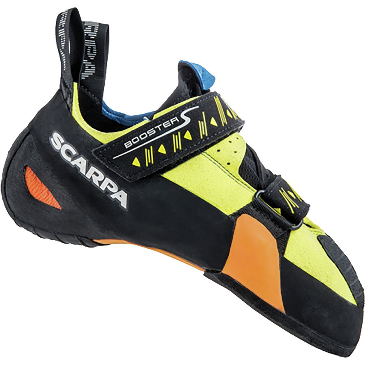 Scarpa Booster S Climbing Shoe Black/Yellow-DO NOT USE. USE Yellow, 39.5