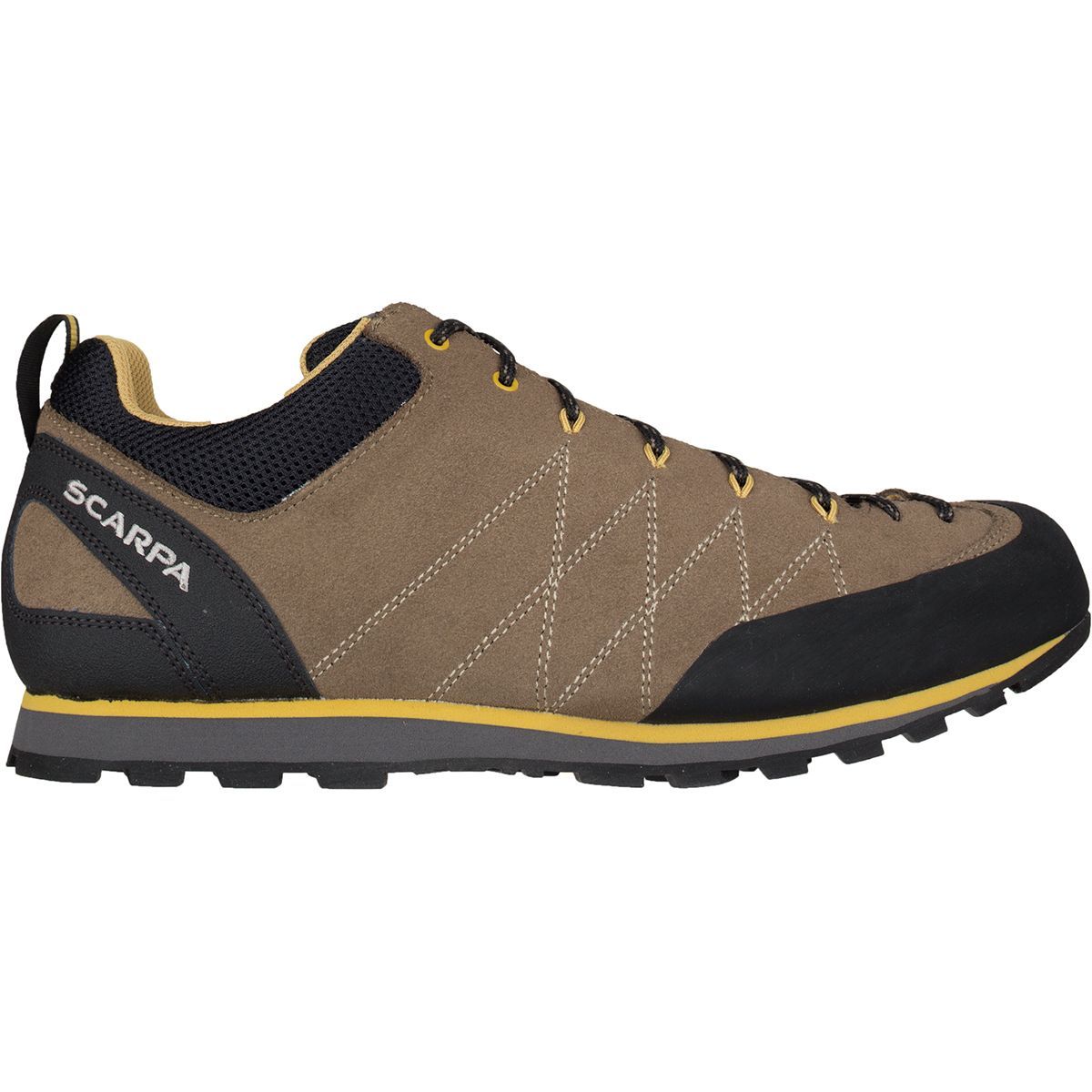 Scarpa Crux Shoe - Men's Light Brown/Mustard, 42.0