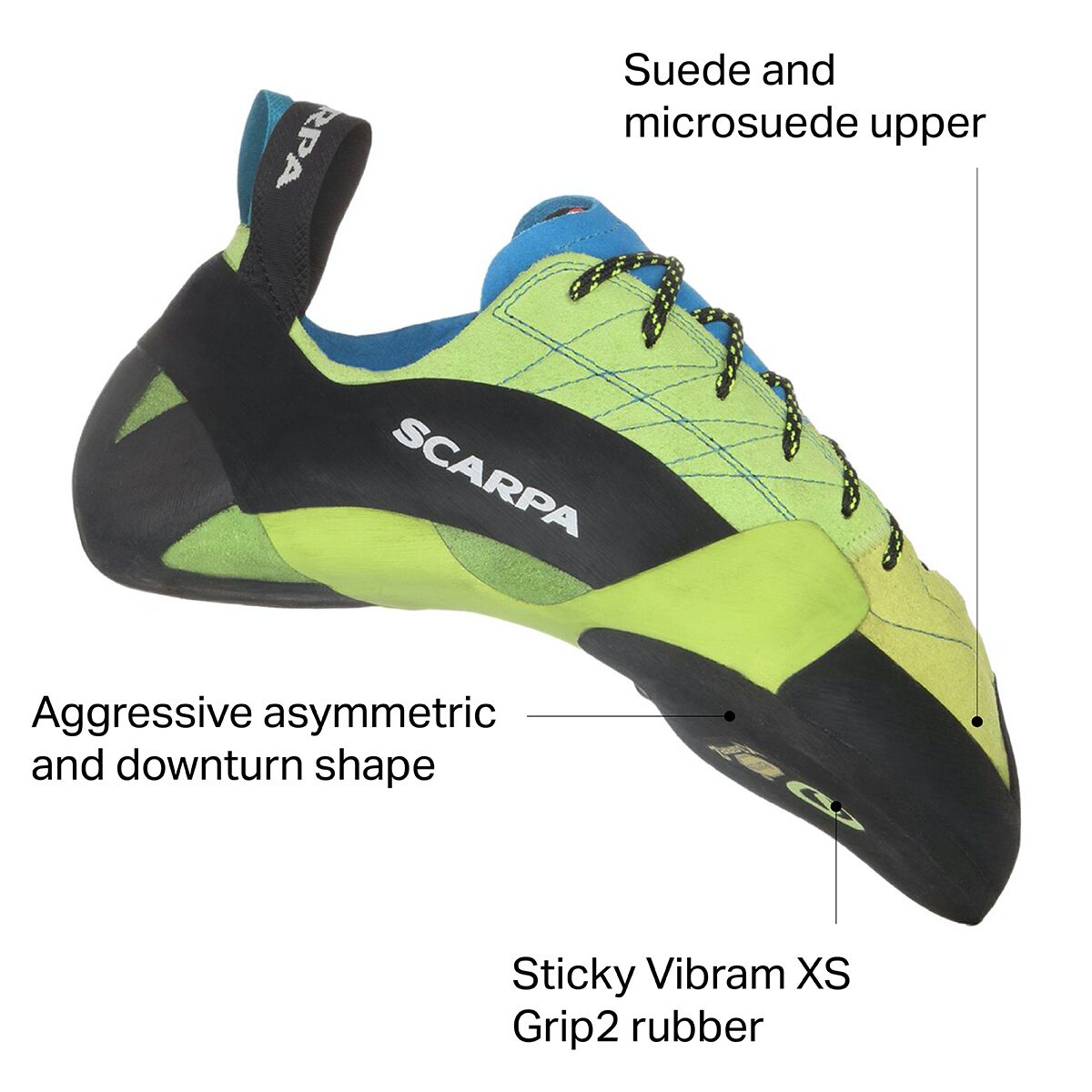 Scarpa Mago Climbing Shoe Climb