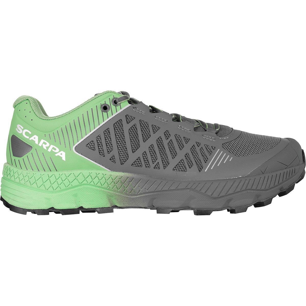 Scarpa Spin Ultra Running Shoe - Women's Shark/Mineral Green, 38.0