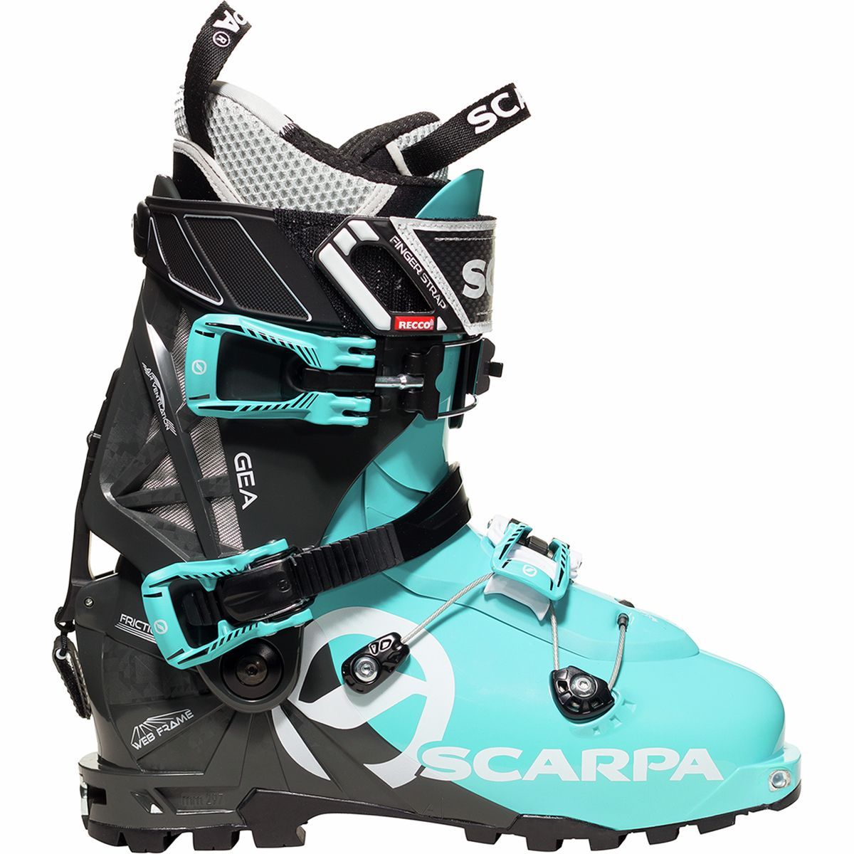 Scarpa Gea Alpine Touring Boot - 2021 - Women's Scuba Blue/Anthracite, 23.0