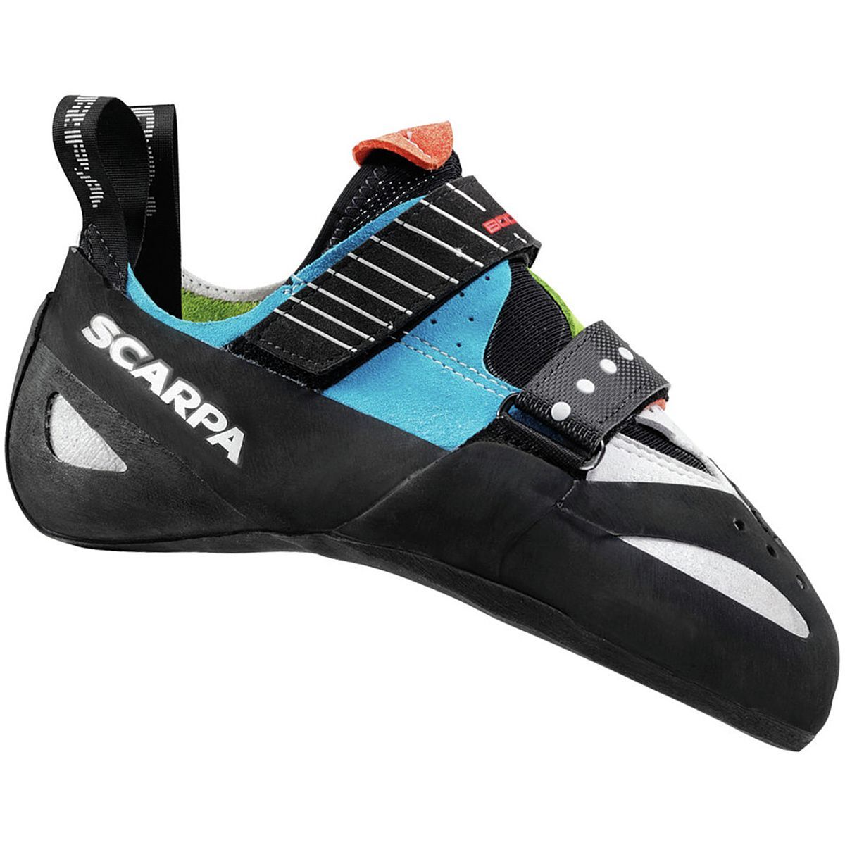 Scarpa Boostic Climbing Shoe Parrot/Spring/Turquoise, 44.5