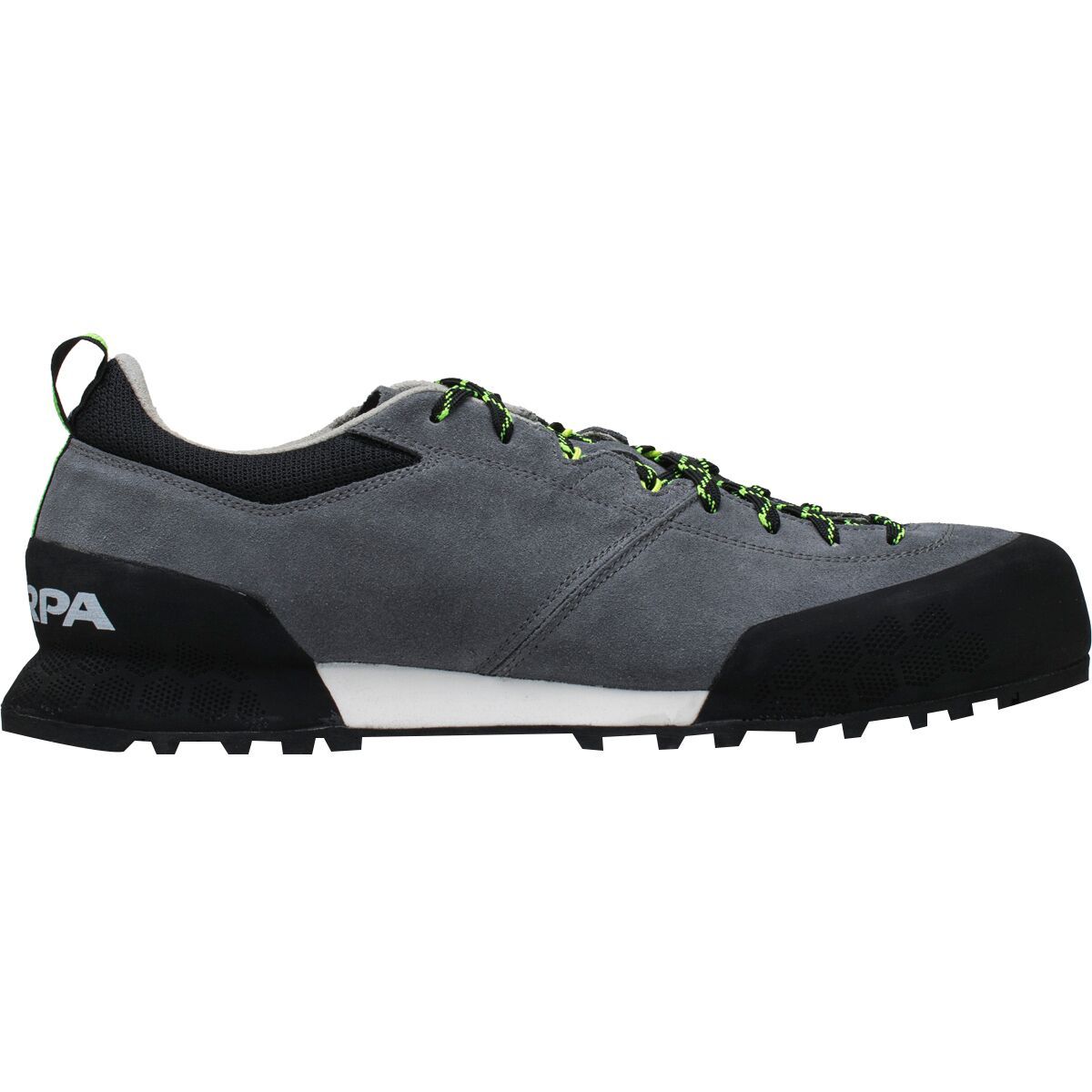 Scarpa Kalipe Approach Shoe - Men's Smoke/Green Fluo, 46.5