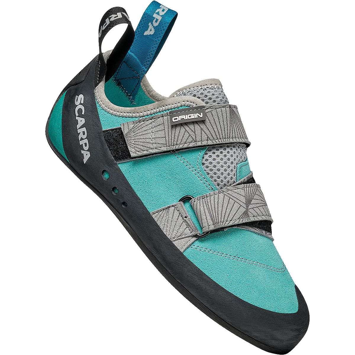 SCARPA Origin Climbing Shoe Womens Maldive//Black 6 US//37 EU