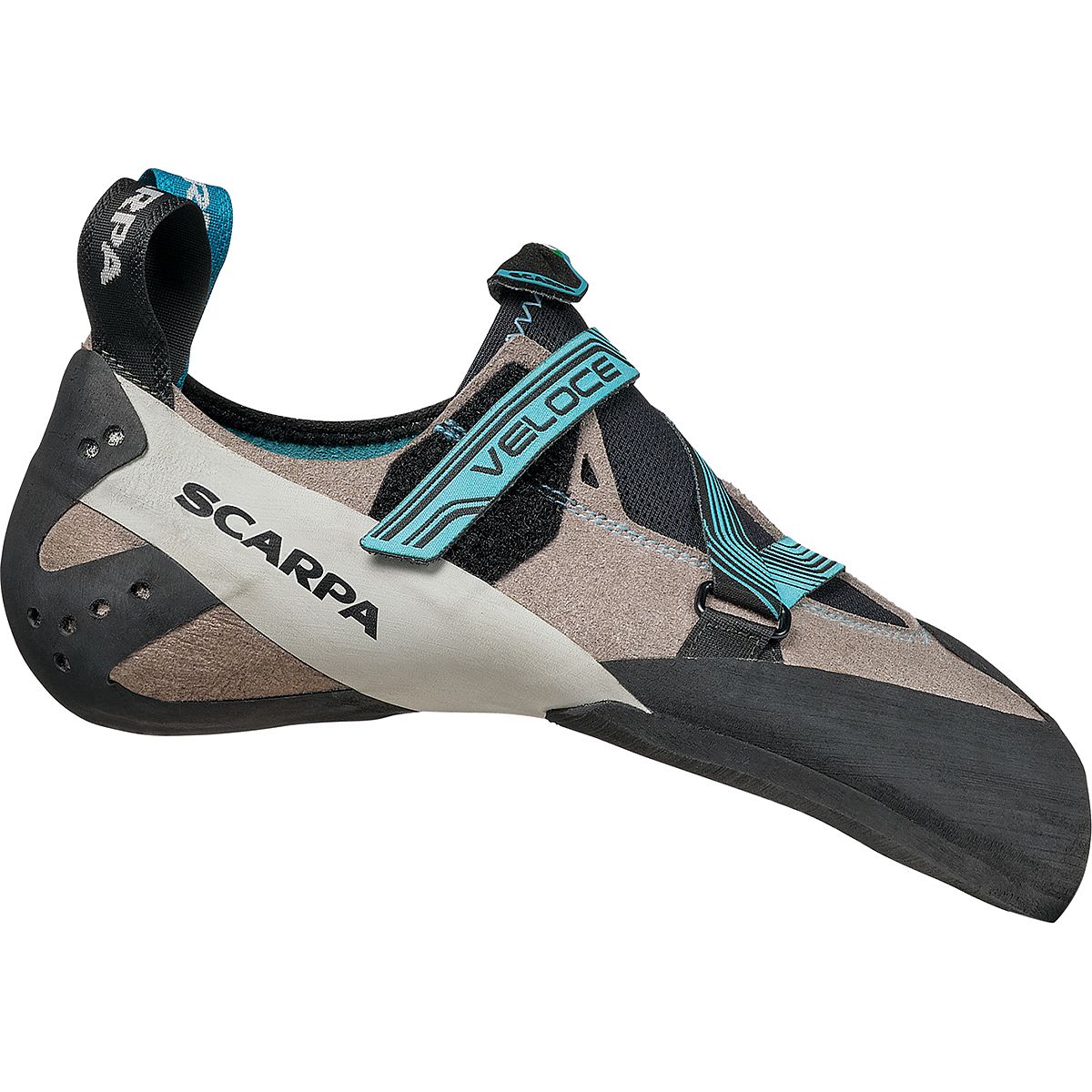 Image of Scarpa Veloce Climbing Shoe - Women's Light Grey/Maldive, 38.0