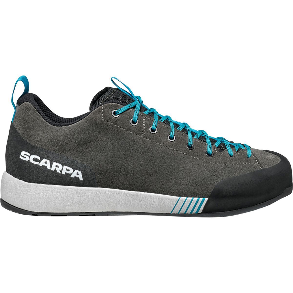 Scarpa Gecko Approach Shoe - Men's Shark/Azure, 42.0