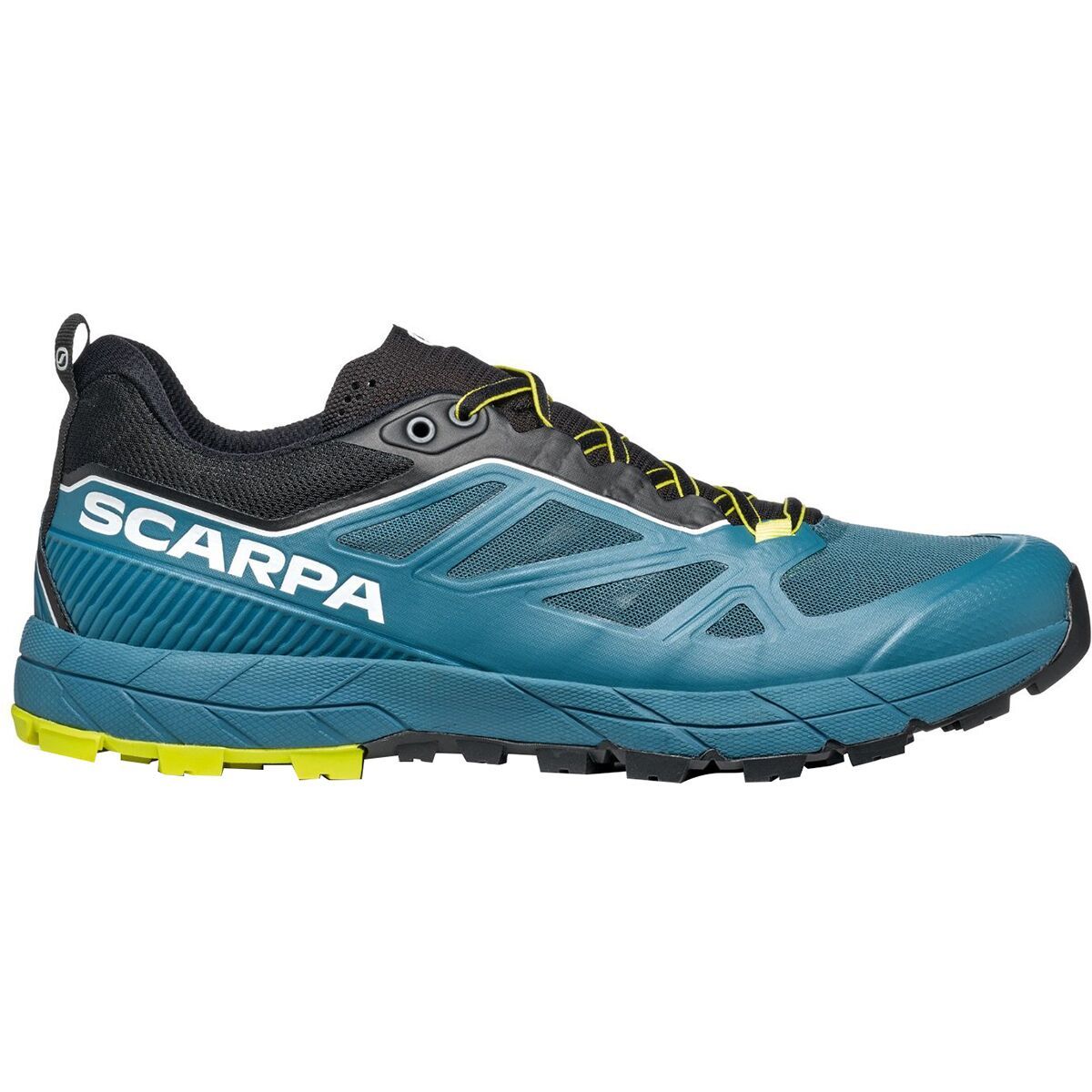 Scarpa Rapid Approach Shoe - Men's Blue/Acid Lime, 40.5