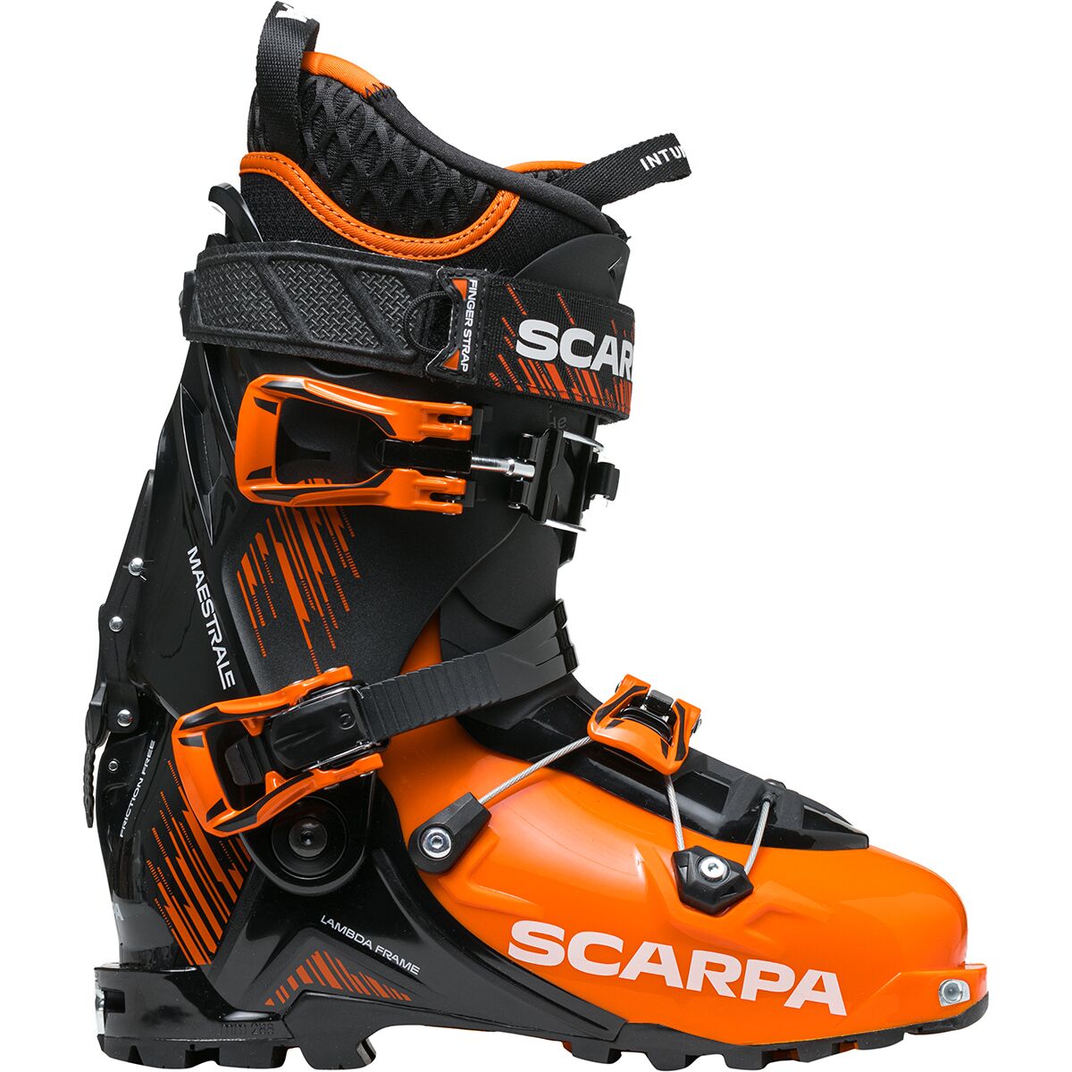 Scarpa Scarpa Maestrale Alpine Touring Boot - 2023 Orange/Black, 25.0