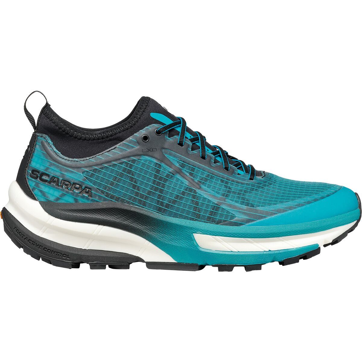 Scarpa Golden Gate ATR Trail Running Shoe - Men's Azure/Black, 44.5