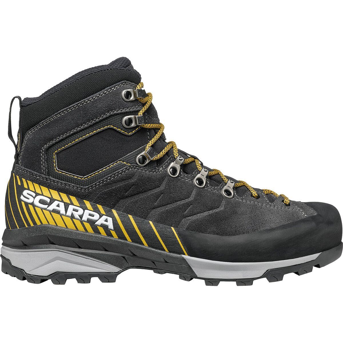 Scarpa Mescalito TRK GTX Hiking Boot - Men's Dark Anthracite/Mustard, 48.0