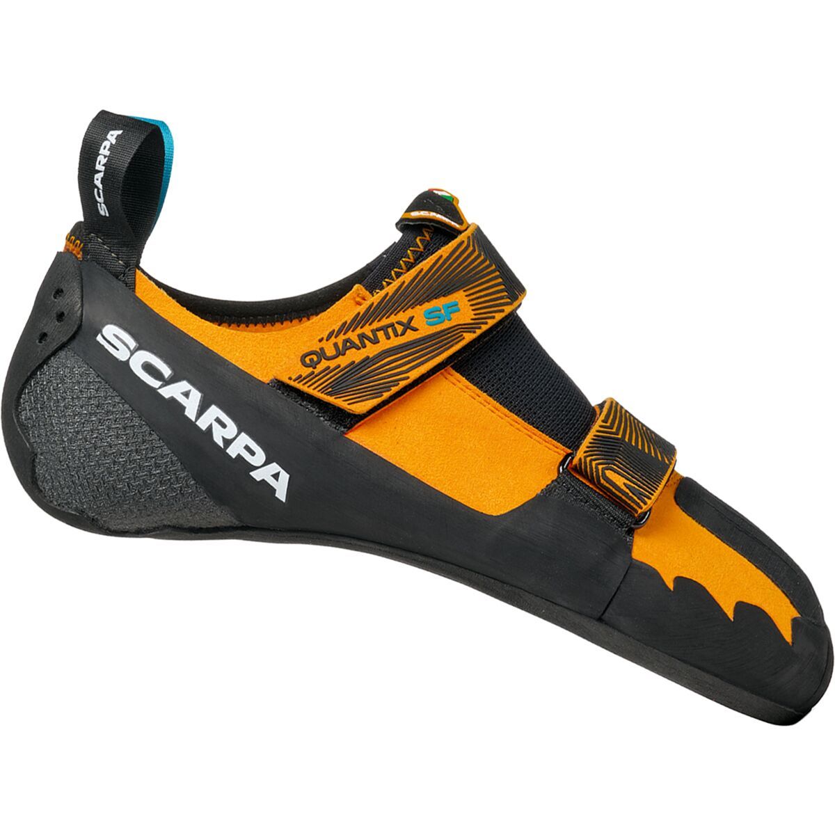 Image of Scarpa Quantix SF Climbing Shoe Bright Orange, 41.0