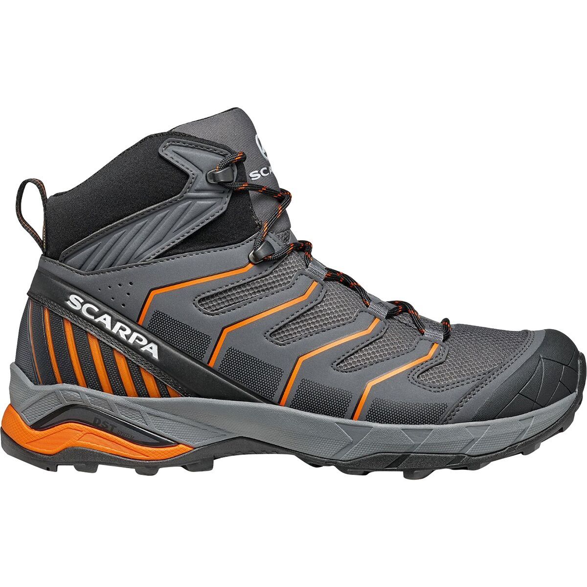 Scarpa Maverick Mid GTX Hiking Boot - Men's Iron Grey/Orange, 44.0