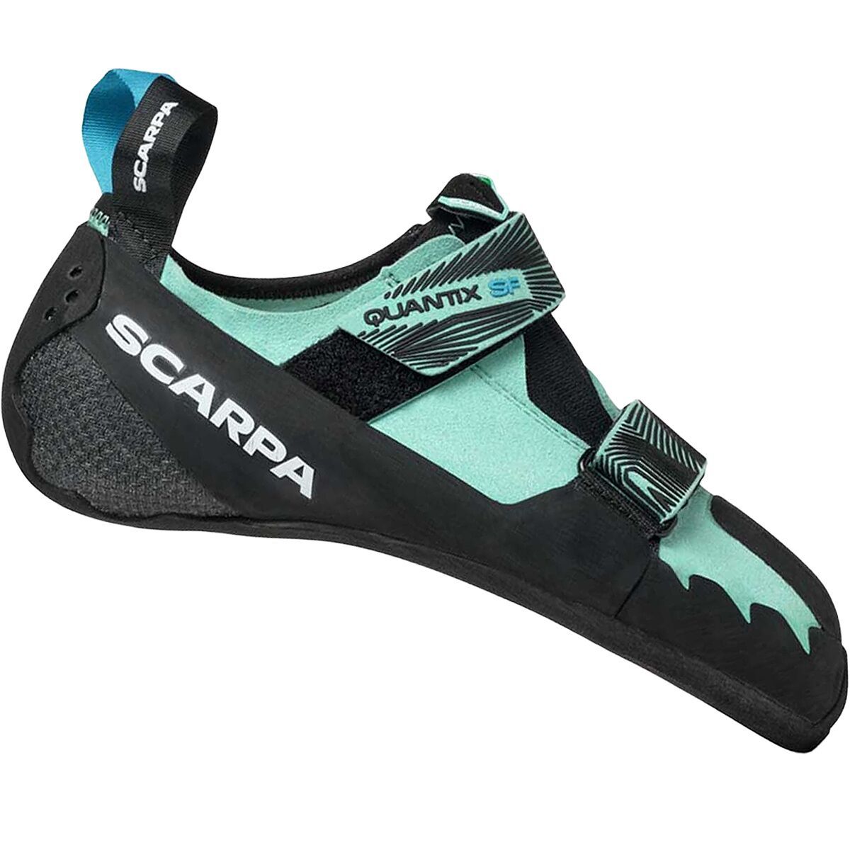 Scarpa Quantix SF Climbing Shoe - Women's Aqua/Black, 37.5