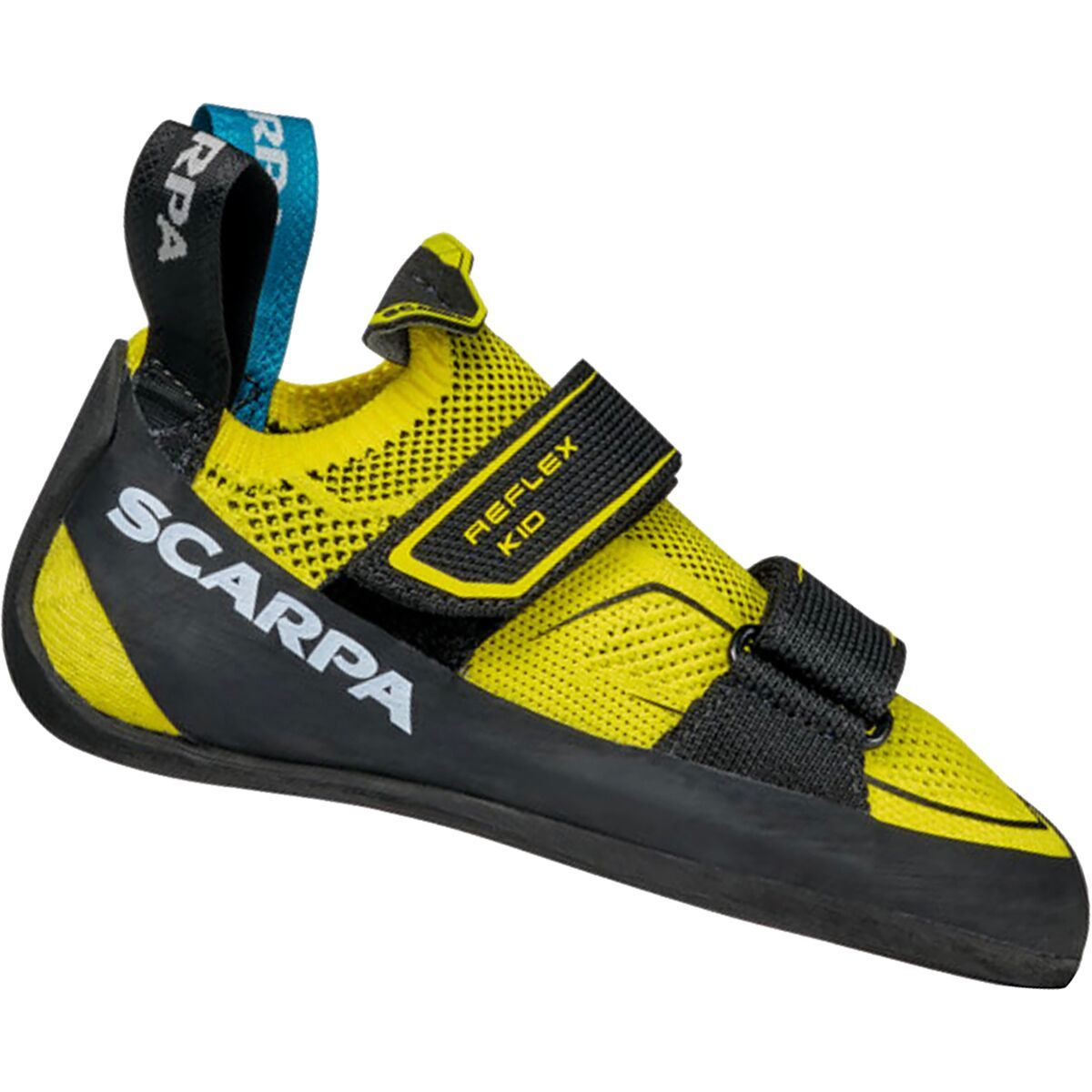 Scarpa Reflex Climbing Shoe - Kids' Yellow/Black, 34.0