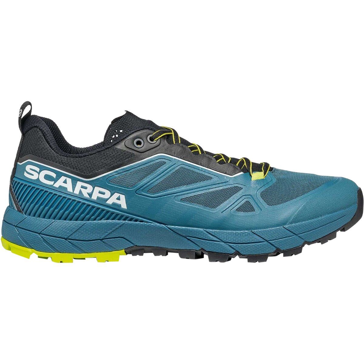 Scarpa Rapid Approach Shoe - Men's Blue/Acid Lime, 41.0