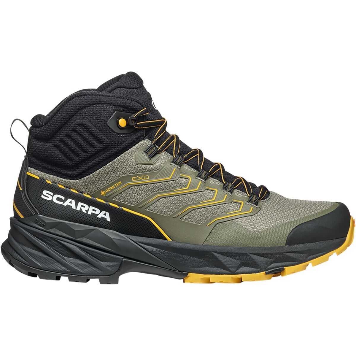 Scarpa Rush 2 Mid GTX Hiking Boot - Men's Moss/Sulphur, 40.5