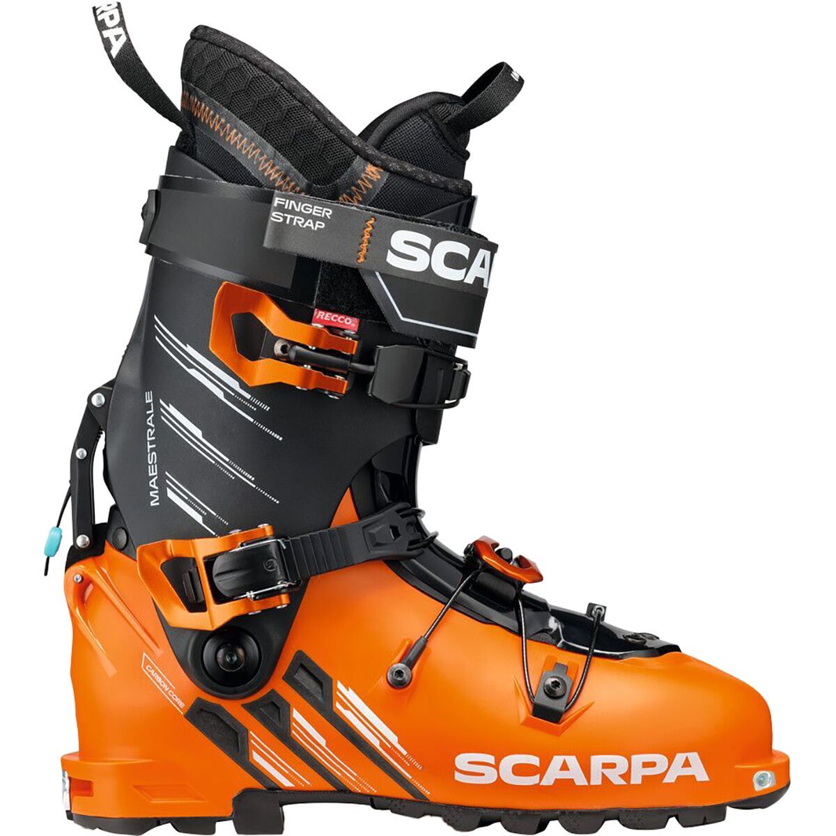 Image of Scarpa Maestrale Alpine Touring Boot - 2026 - Men's Orange/Black, 26.0
