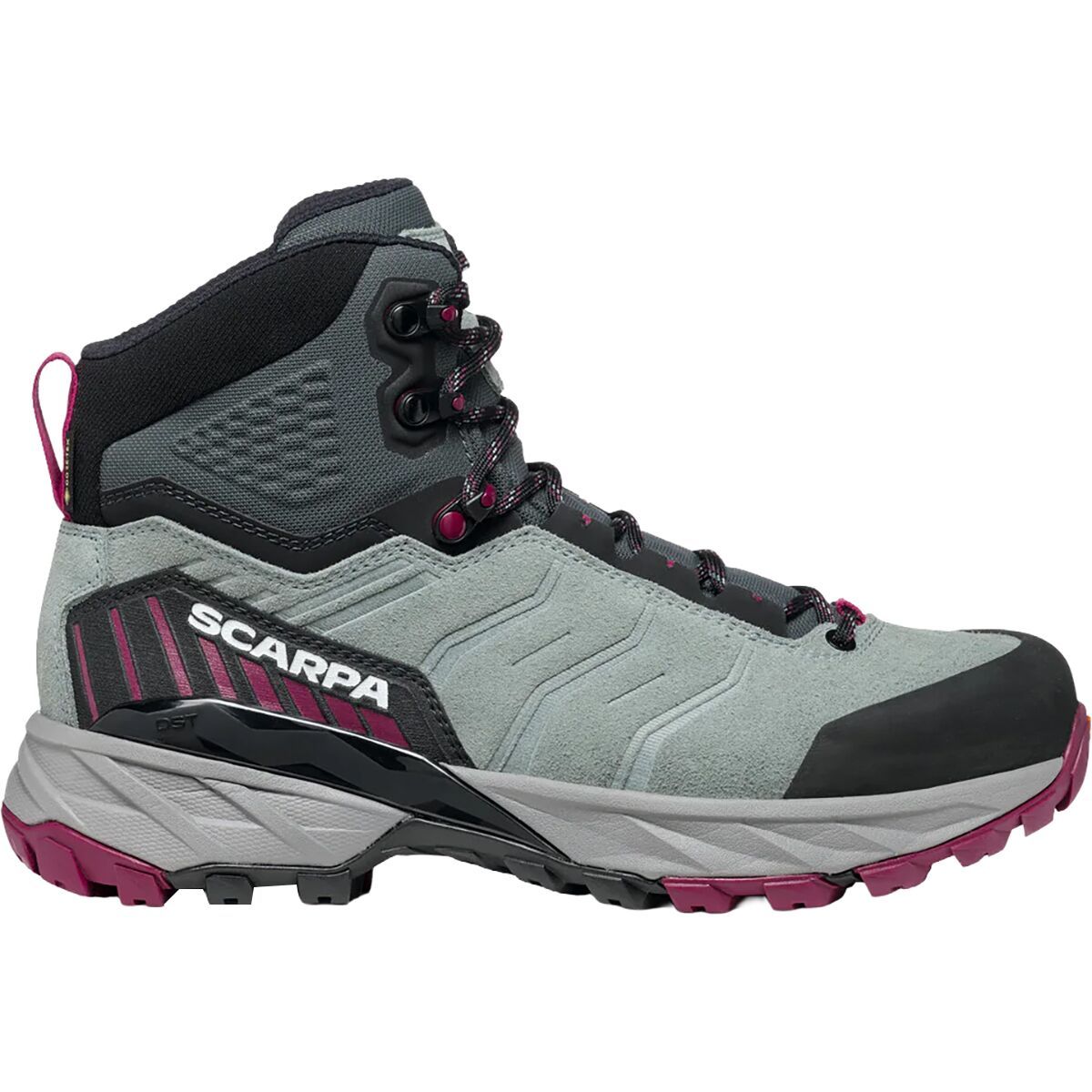 Image of Scarpa Rush TRK GTX Boot - Women's Conifer/Raspberry, 37.5